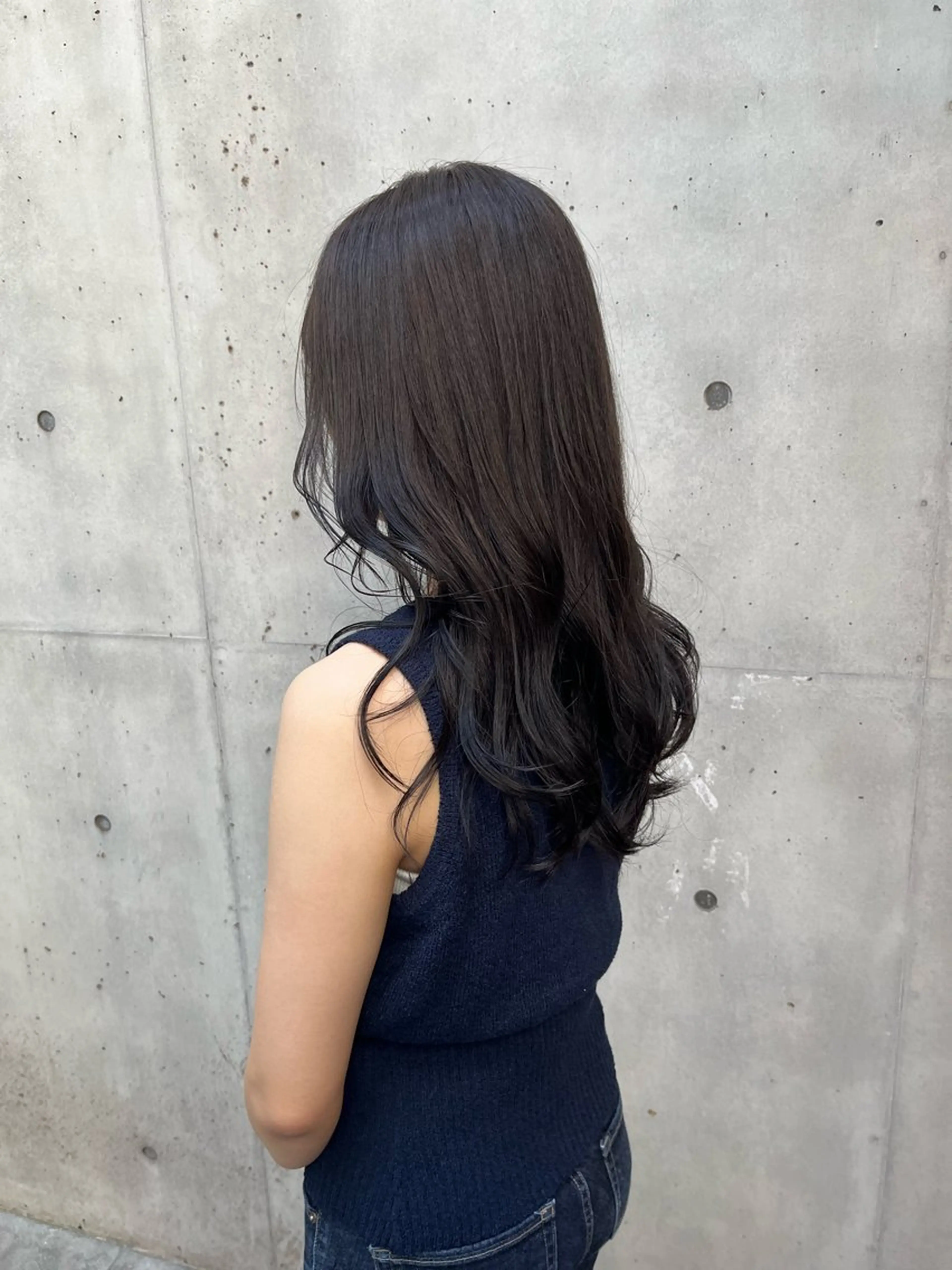 ロング カラー 透明感カラー good nine所属・YUUMI /大阪美容室のヘアスタイル