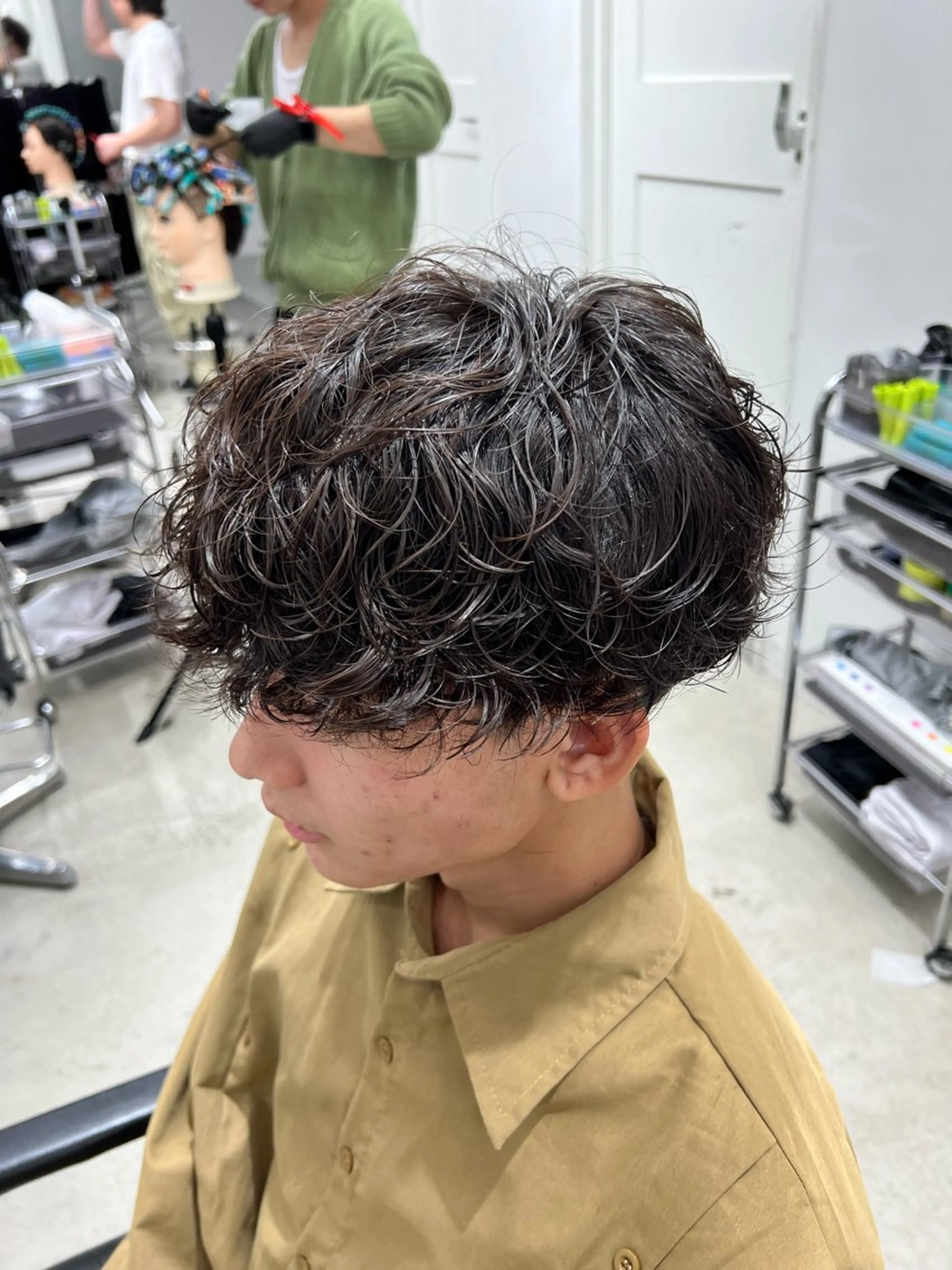 ショート パーマ メンズ メンズパーマ 楽斗/メンズパーマ /シャドウパーマのヘアスタイル