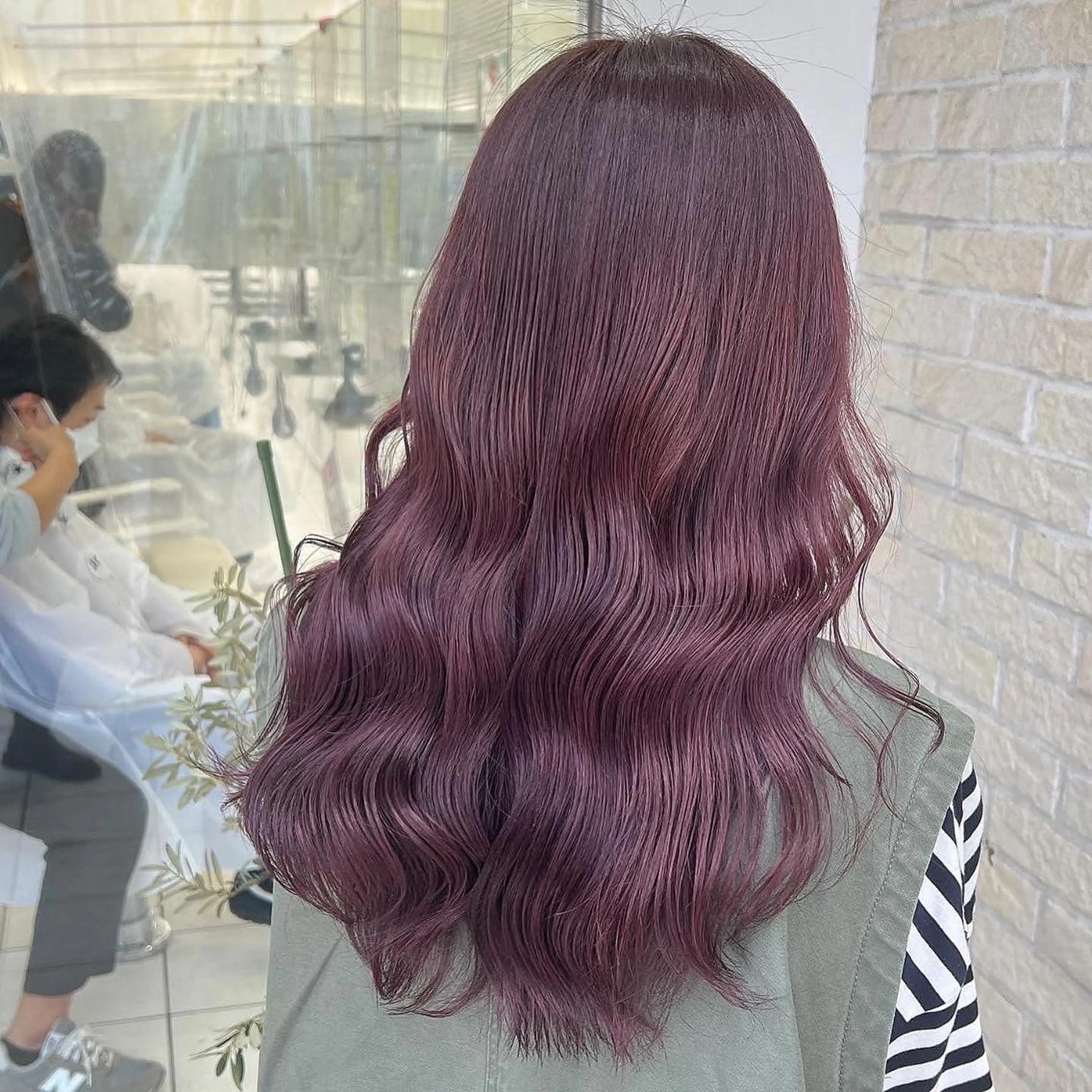 カラー ブリーチ 透明感カラー ブリーチなしカラー 艶髪レイヤー屋さん 大澤竜馬のヘアスタイル