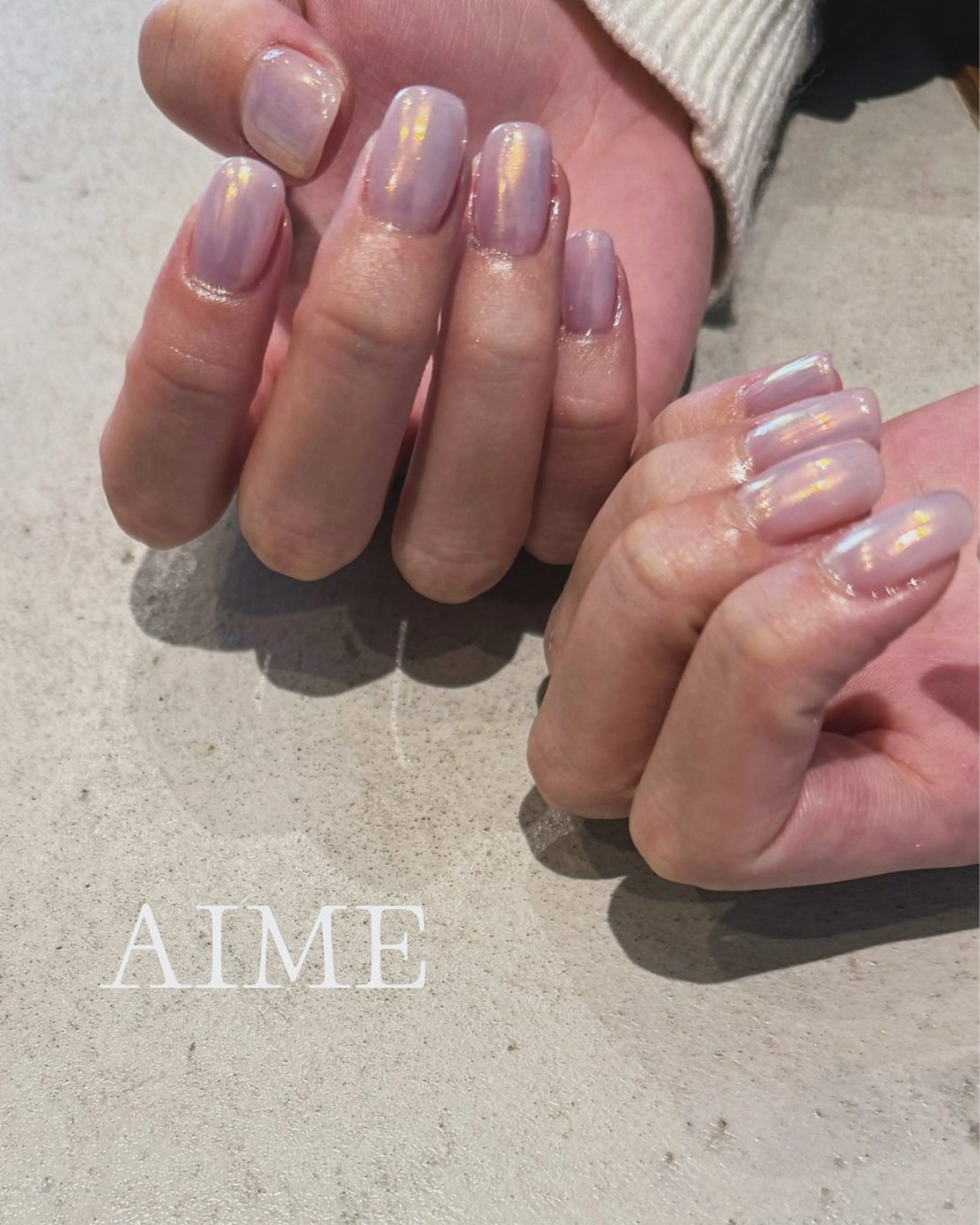 ネイル アートネイル ハンドネイル AIME （momo）のネイルデザイン