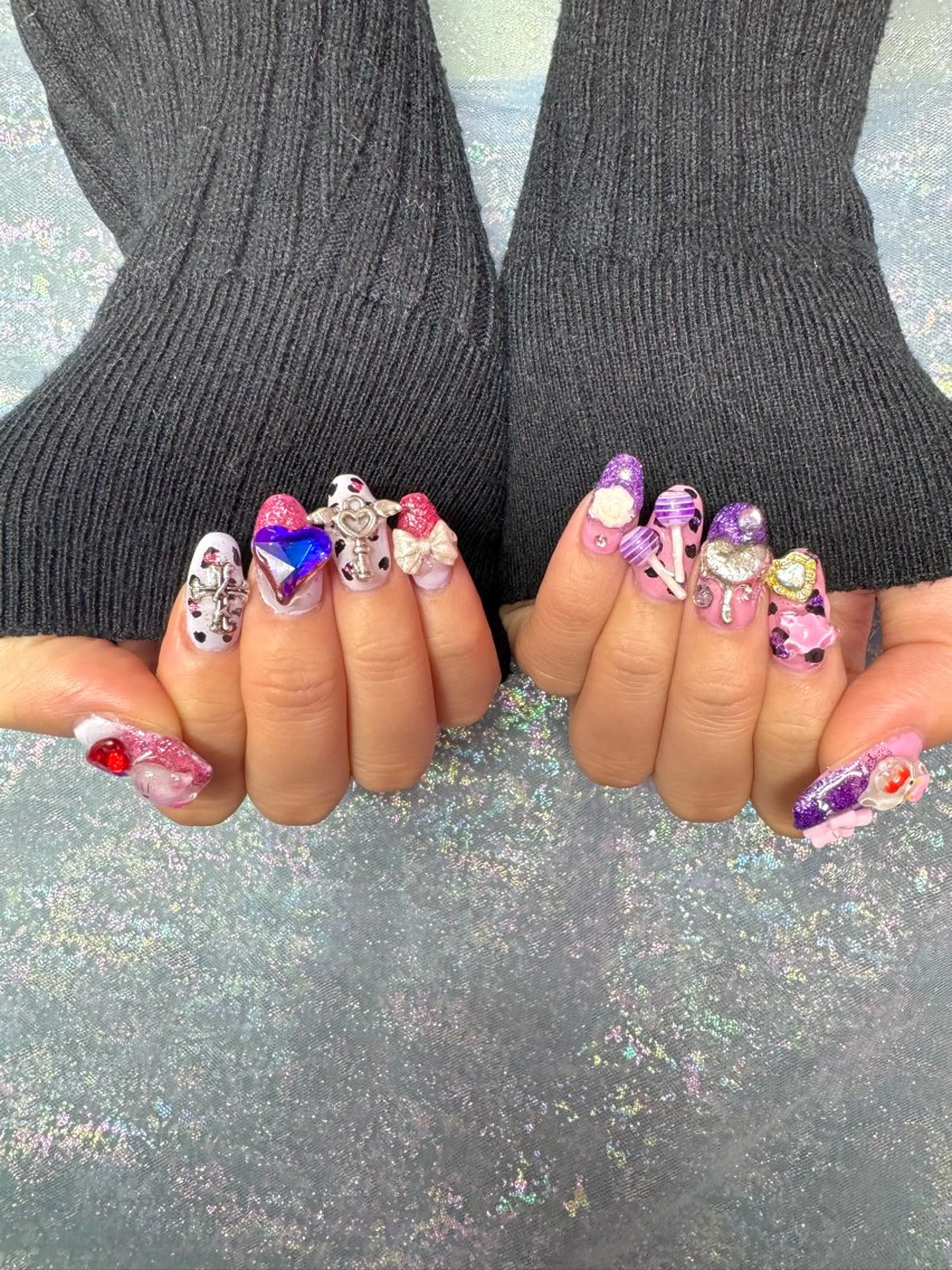 ネイル 持ち込み nail spaß所属・WAKALU .のネイルデザイン