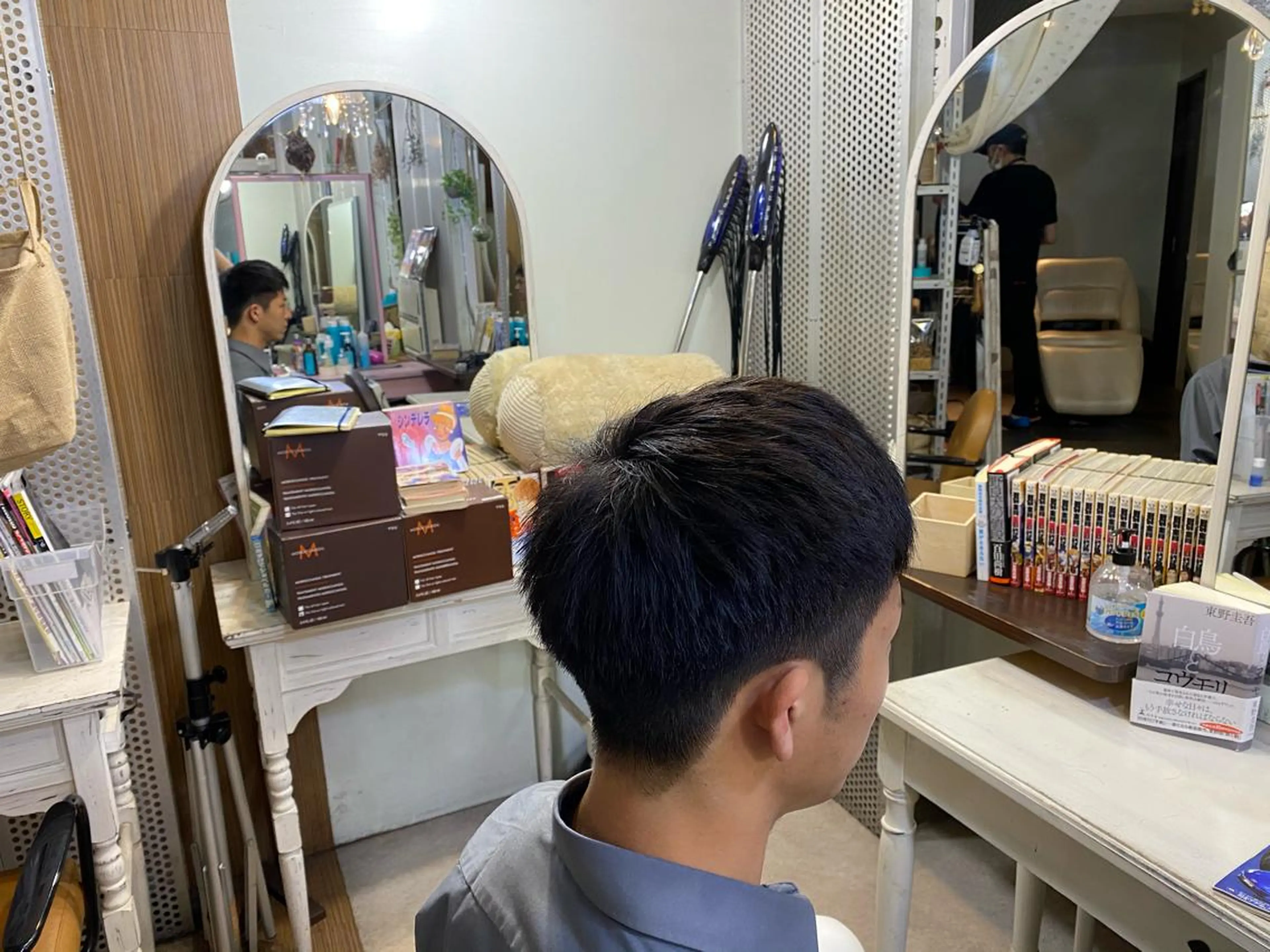 ショート メンズ 刈り上げ sora所属・廣瀬 瞳のヘアスタイル