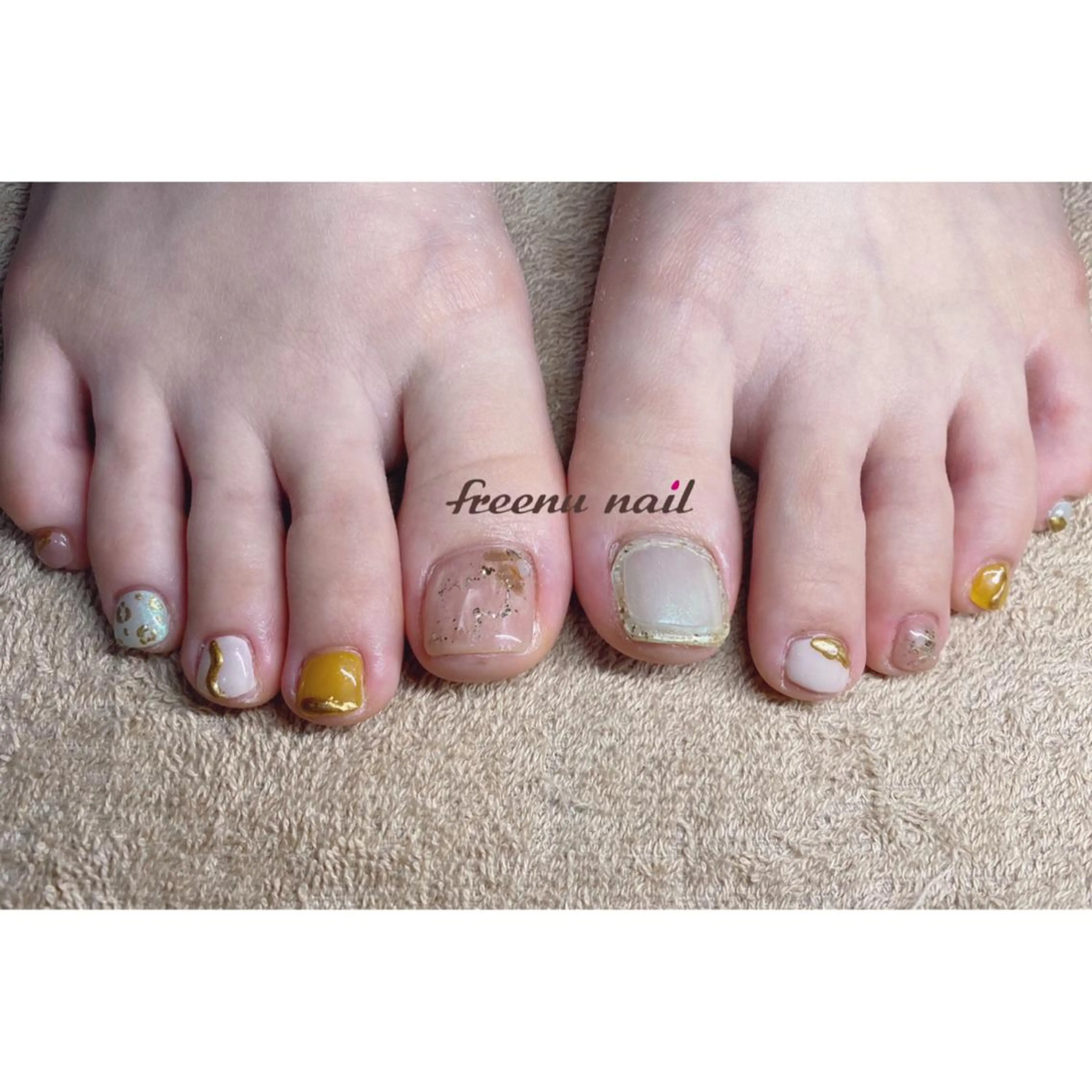ネイル フットネイル freenu nail【24H】のネイルデザイン