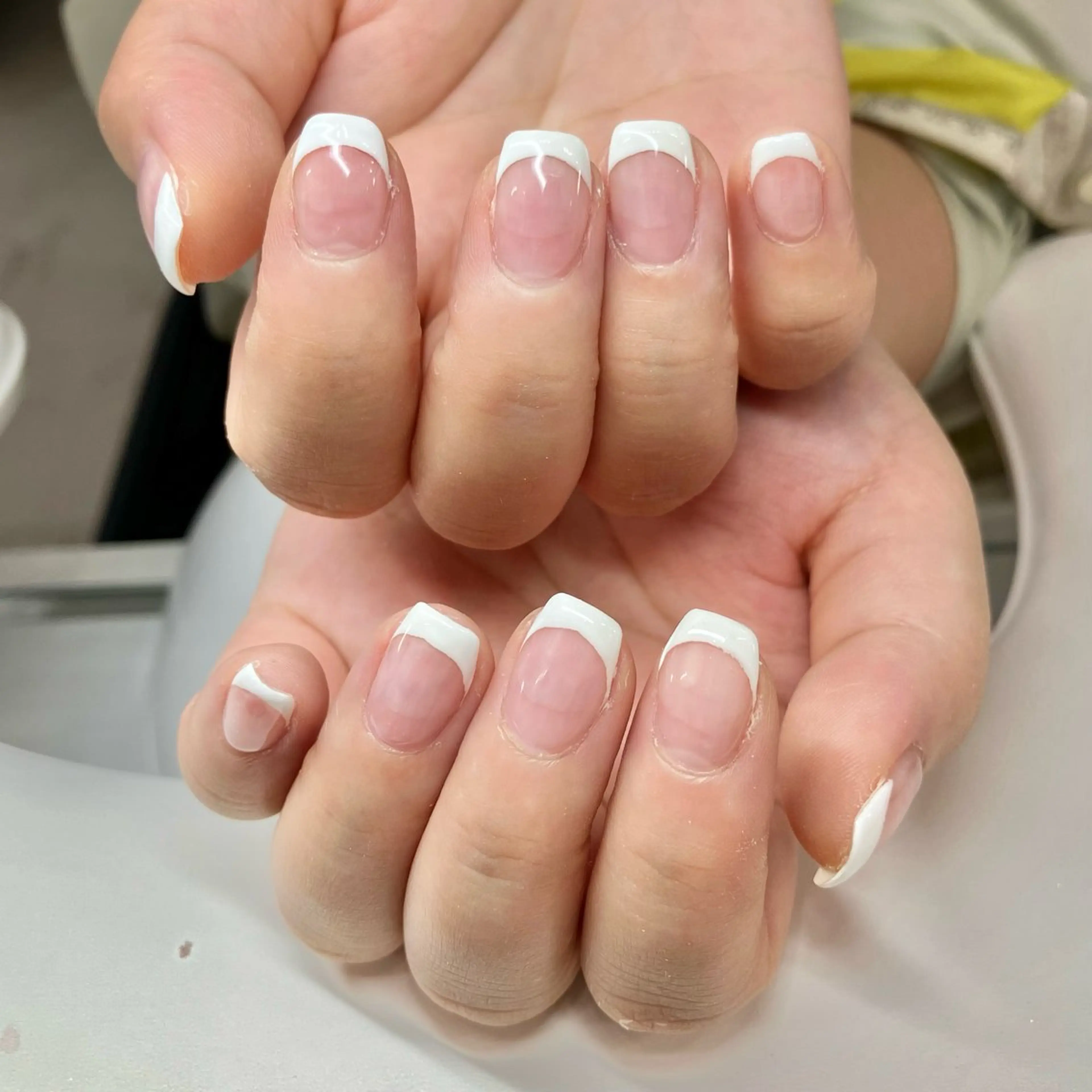 ネイル フレンチネイル ネイル＆まつ毛サロンCrea所属・Crea MORIBEのネイルデザイン