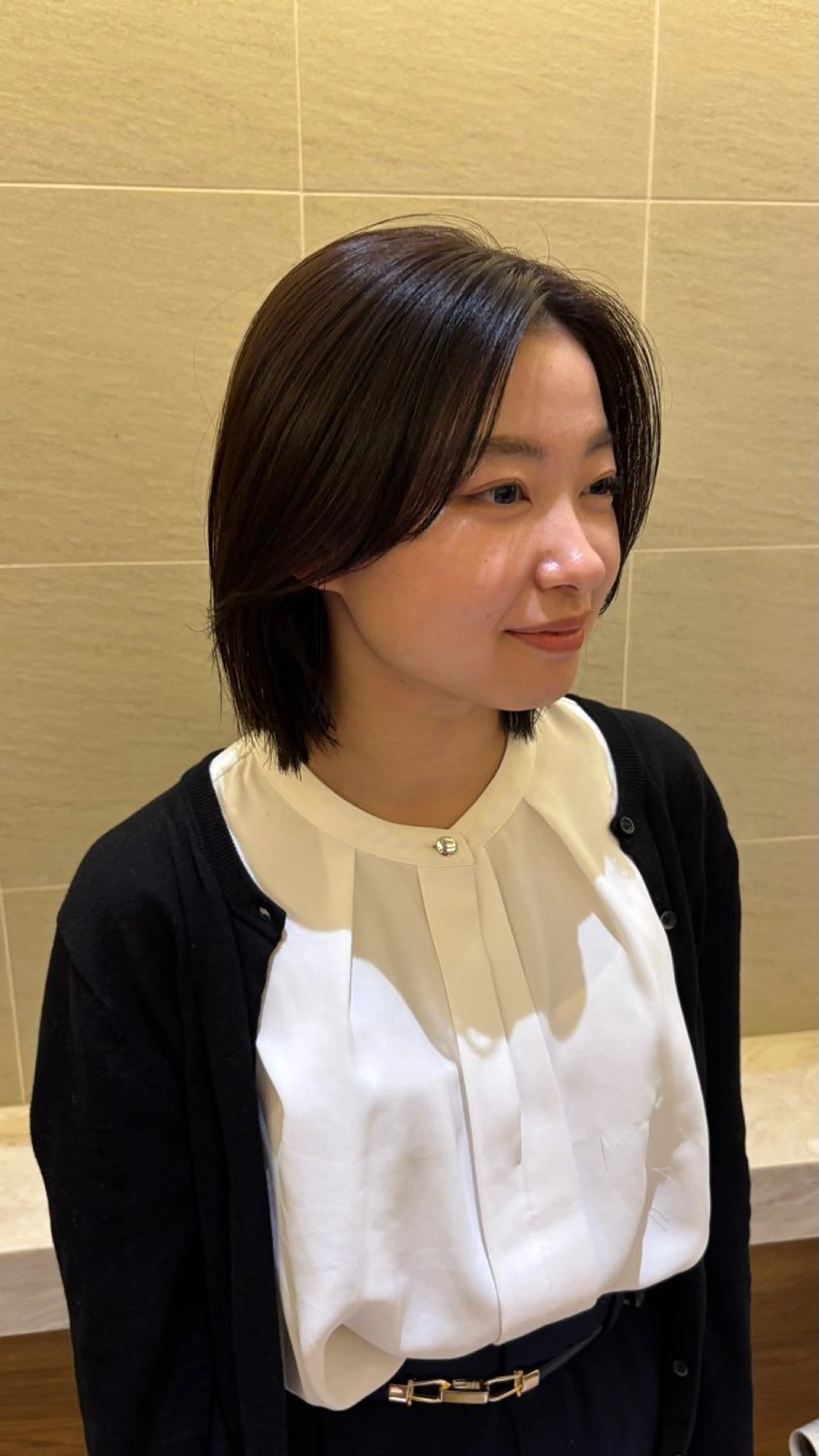 ショート サイトウ　ナミ /無料カットモデルのヘアスタイル