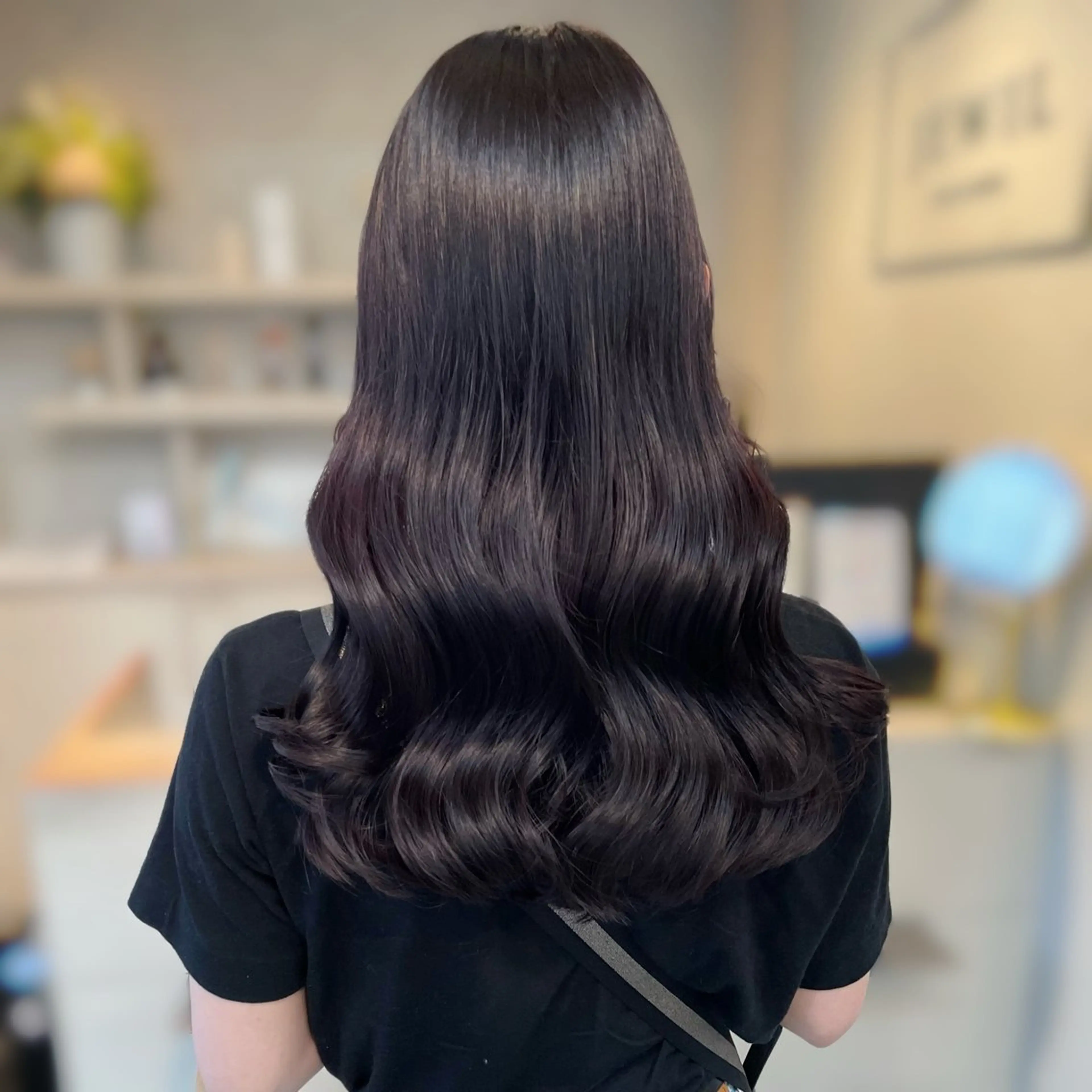 ロング カラー カット ヘアカラー トリートメント kana ブリーチなしカラー✨のヘアスタイル