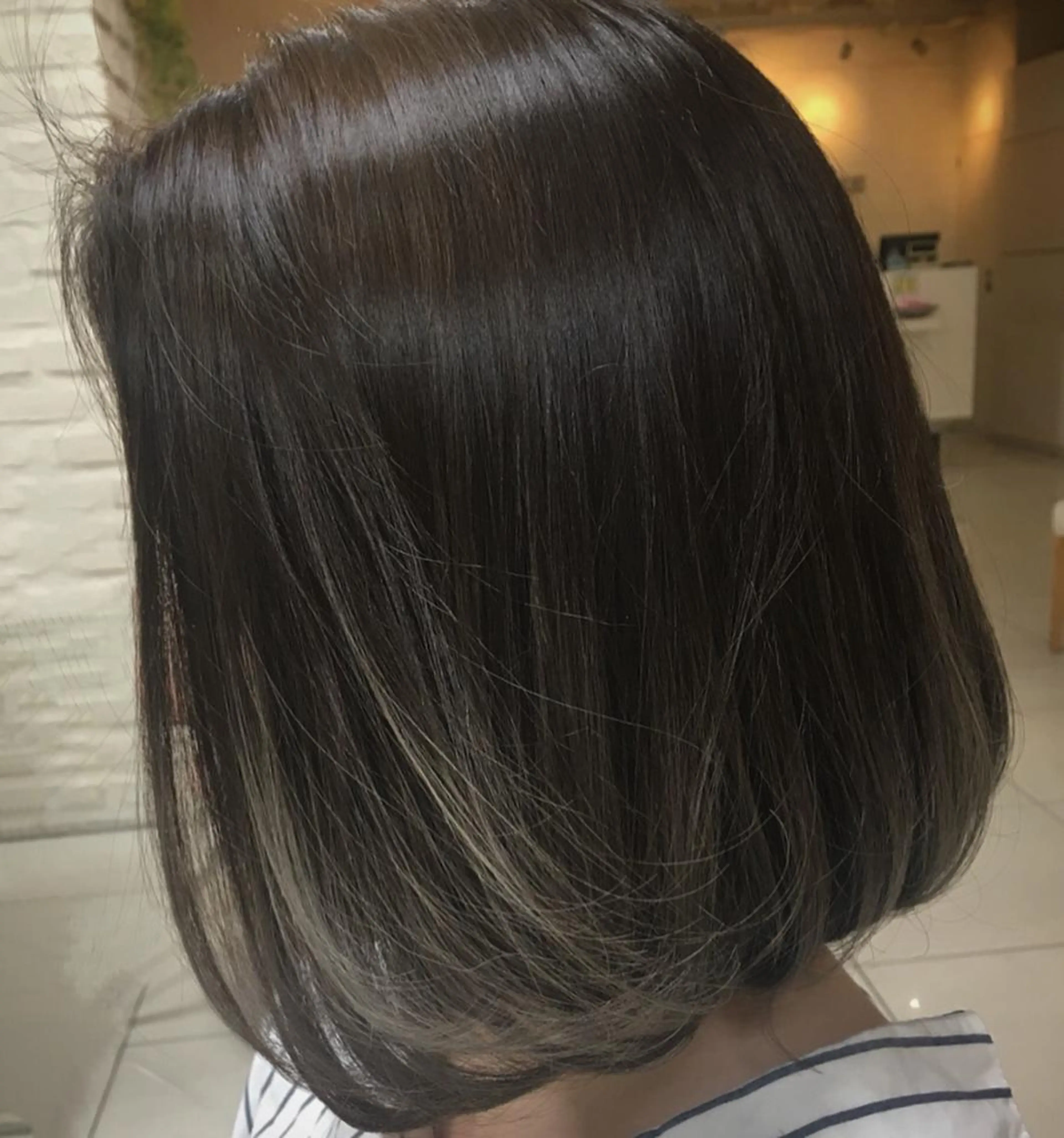 ミディアム K kasumiのヘアスタイル