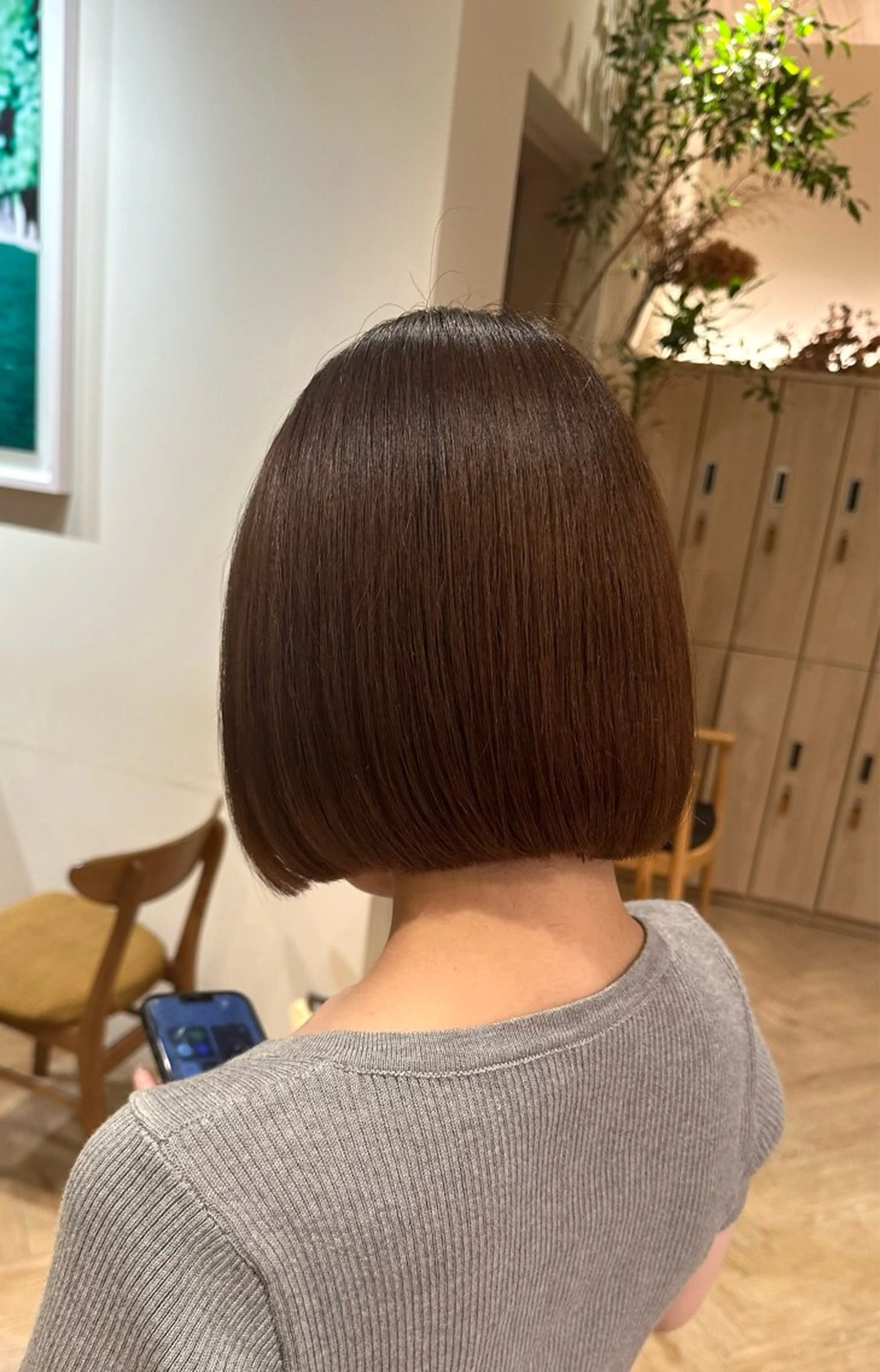 ショート ボブ 政木 彩香のヘアスタイル