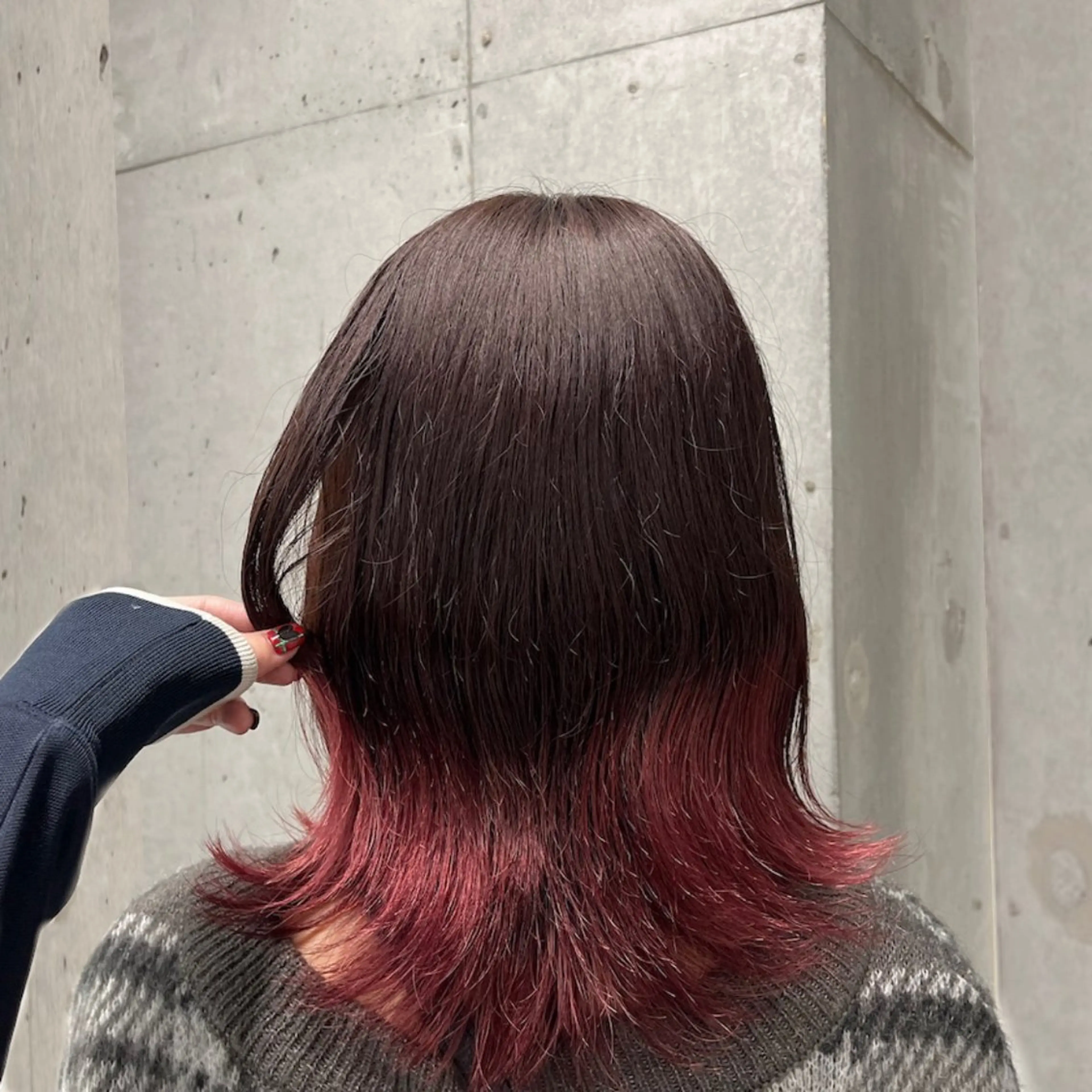 ミディアム カラー ブリーチ ねいるとあいの店キュプレ橘通店所属・harua キュプレ/アイリストのマツエク・マツパデザイン