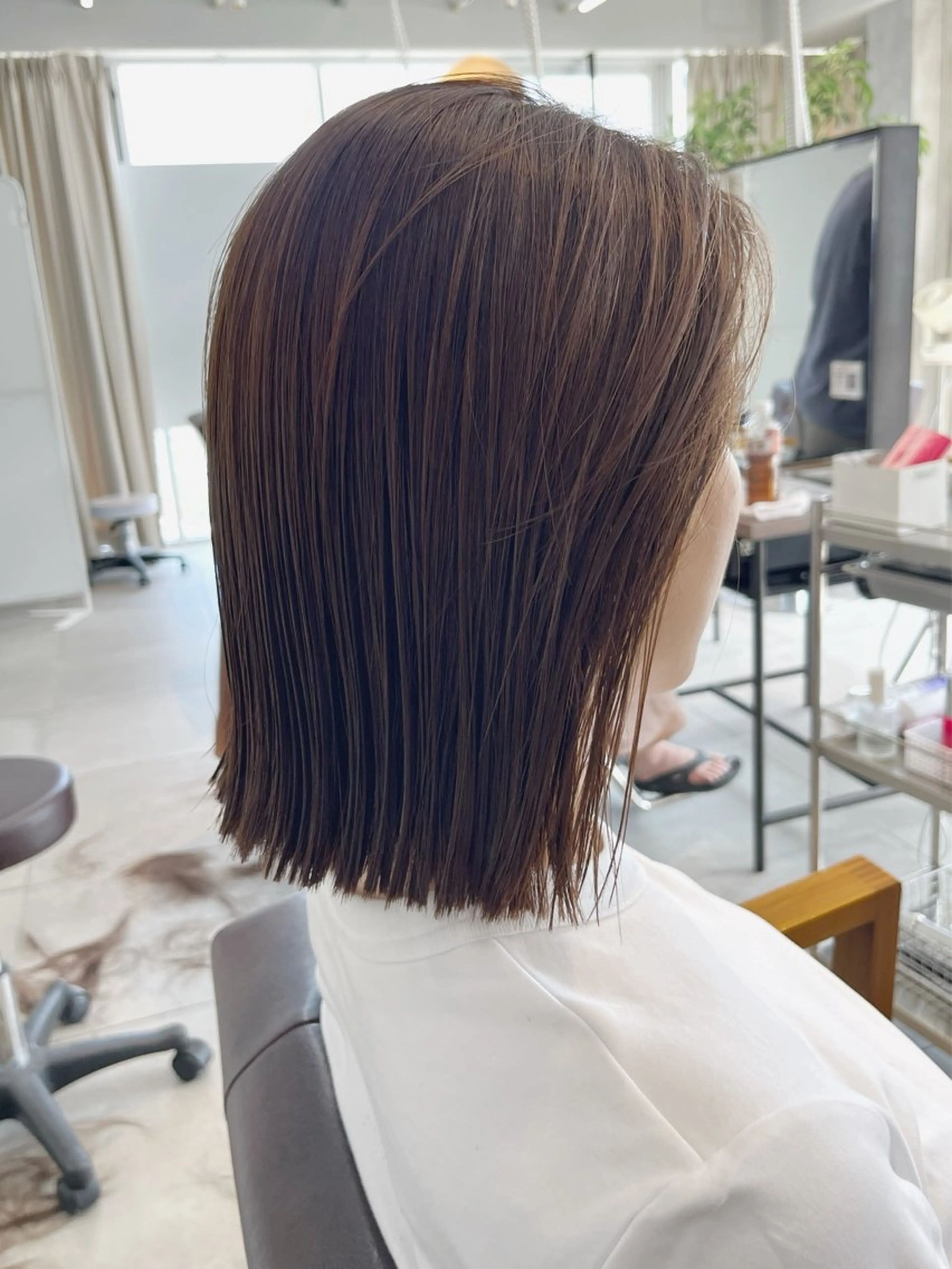 ショート ボブ カット ヘアカラー トリートメント 堀江あかり🌟ボブ/ ハイライト/似合わせのヘアスタイル