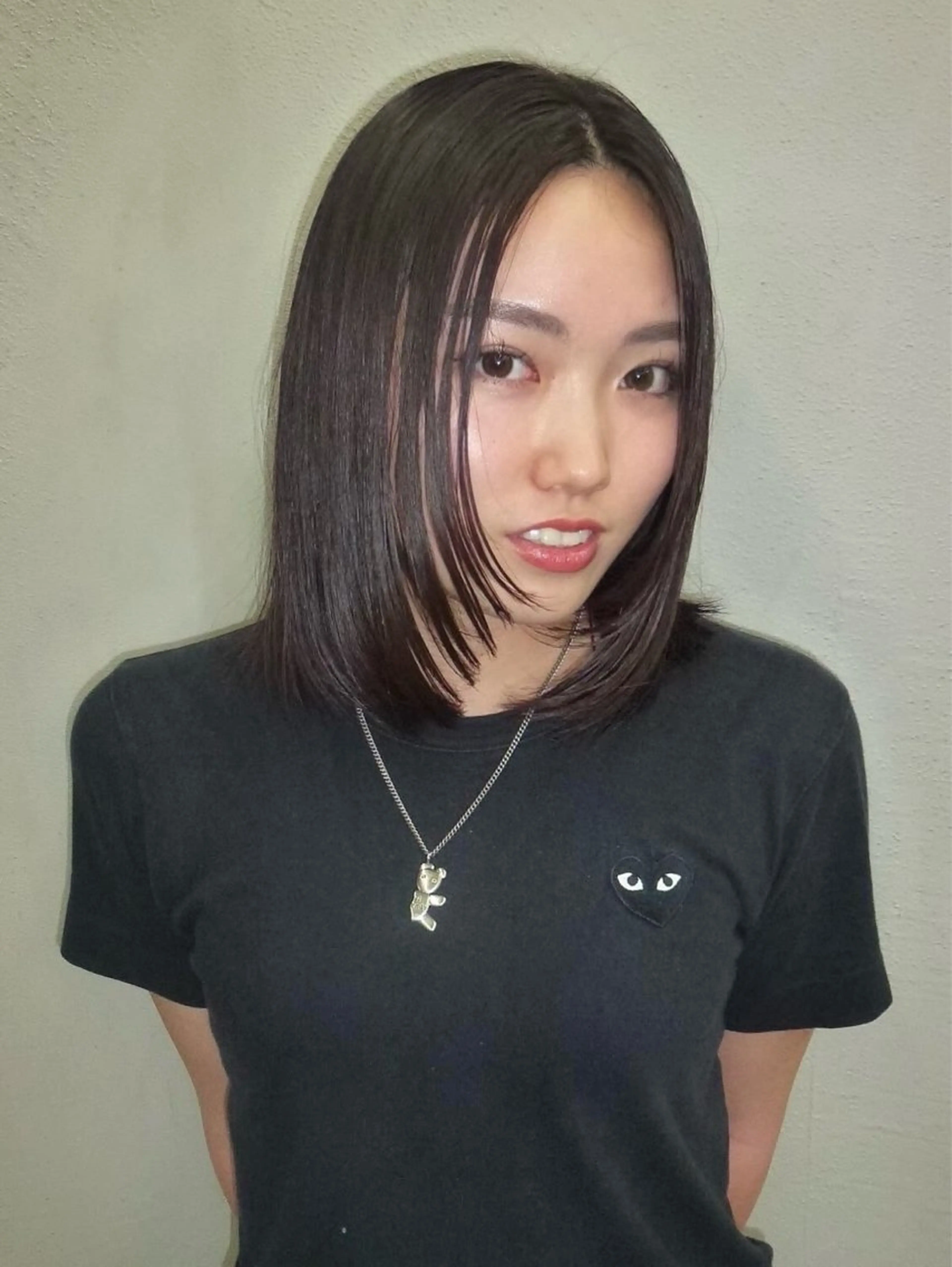 ショート カラー MISAKI🪐 縮毛矯正のヘアスタイル