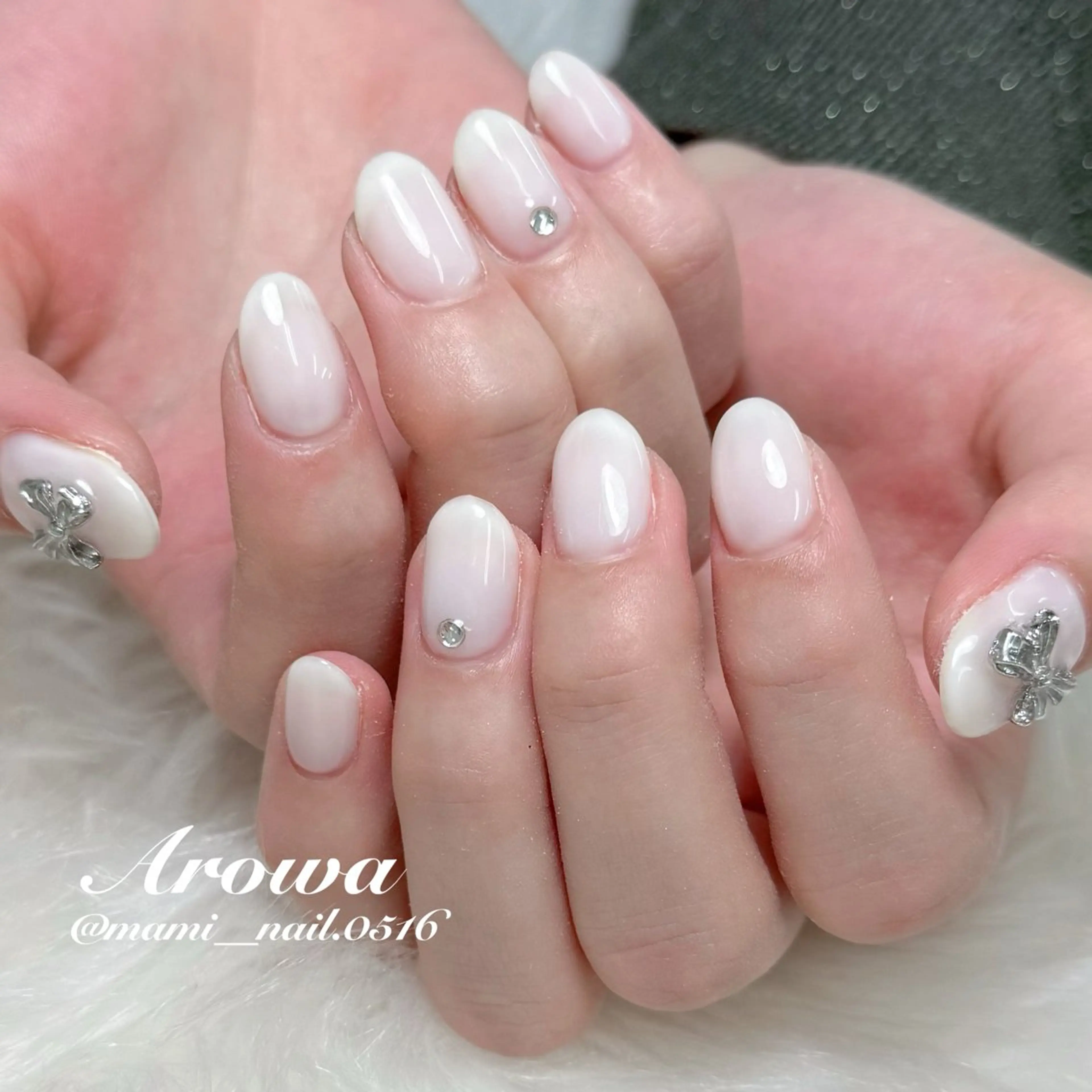 ネイル ハンドネイル Arowa まみのネイルデザイン