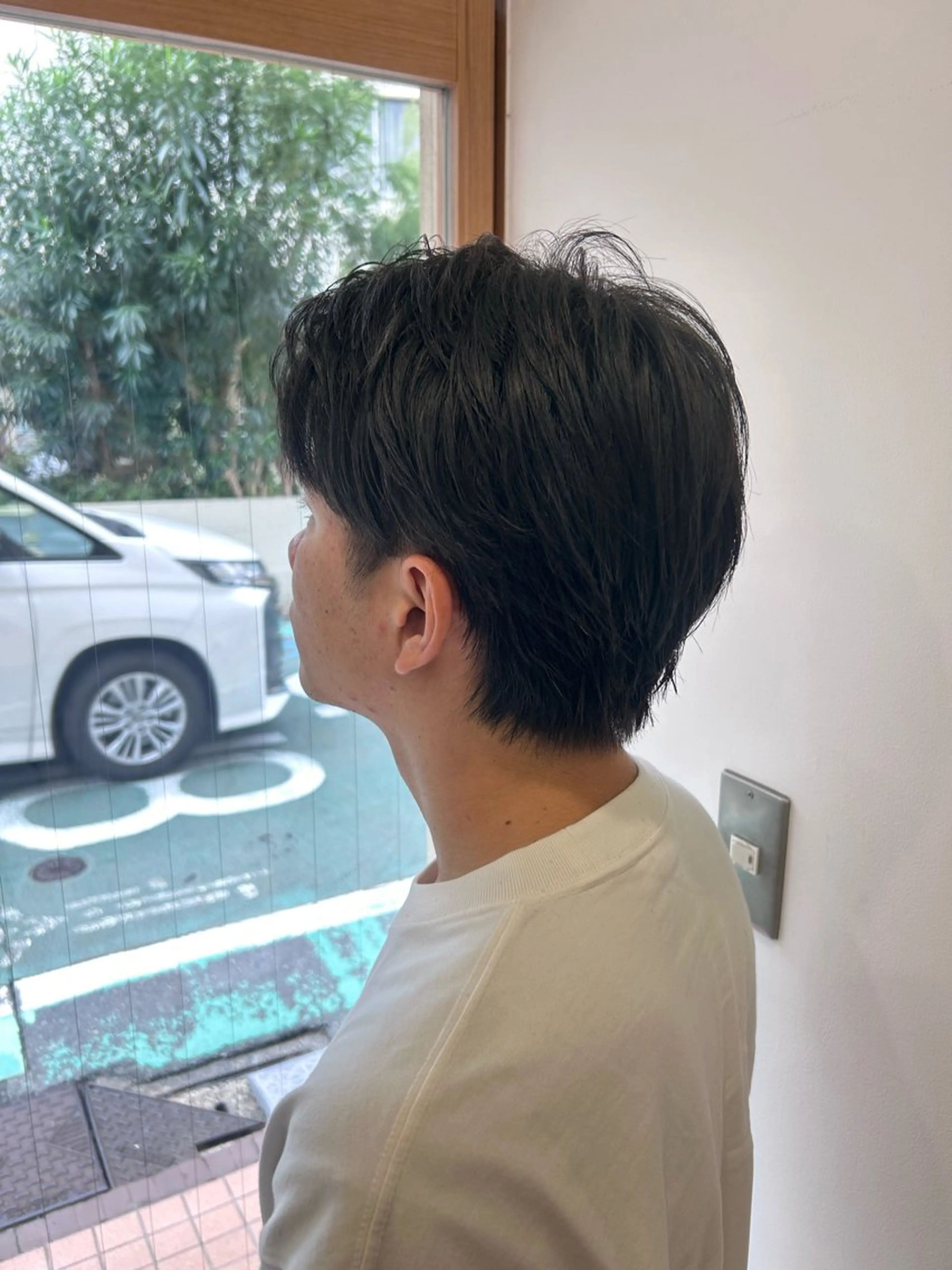メンズ カット ウルフレイヤー🐺 ヒナ🩶のヘアスタイル