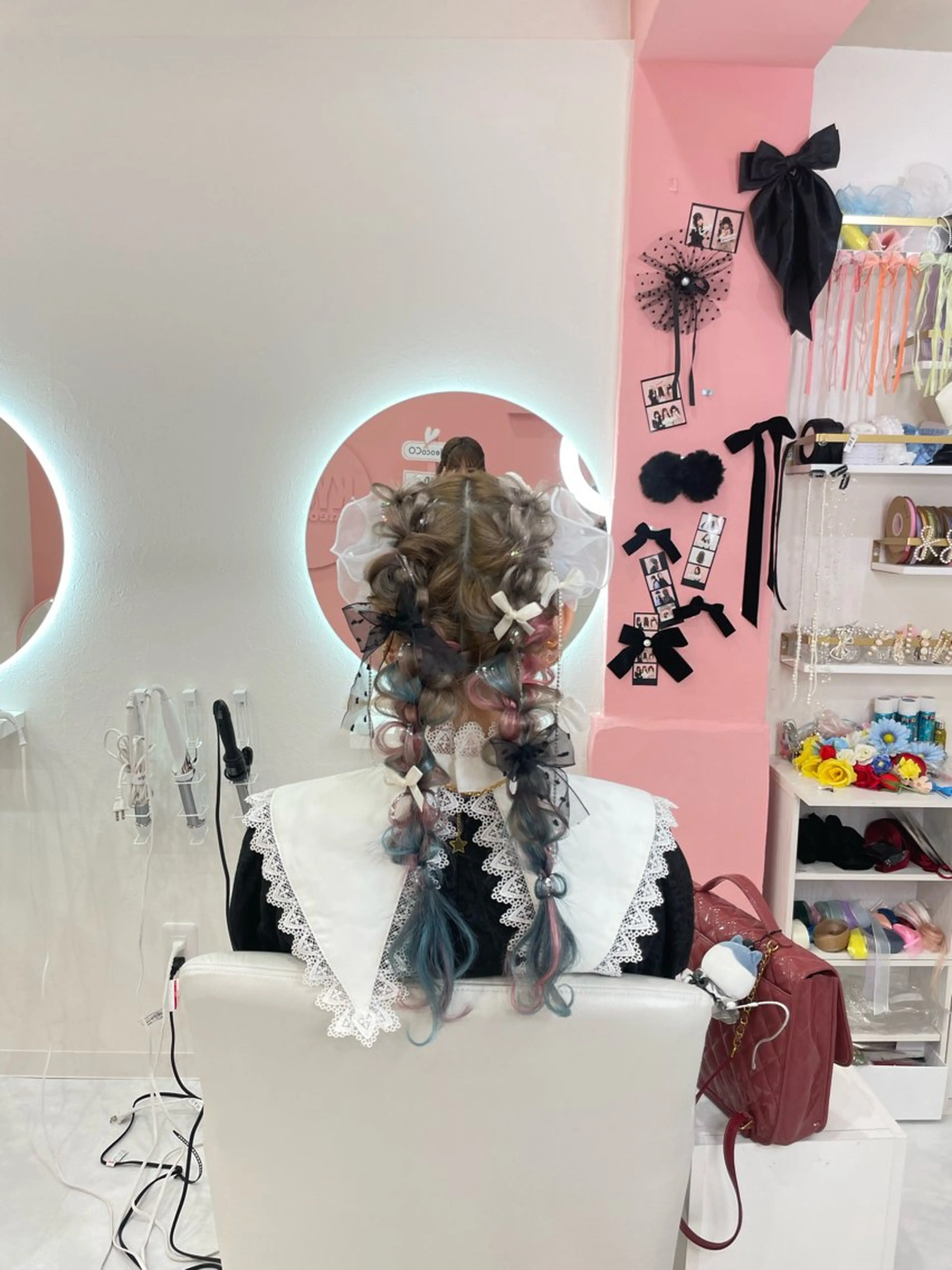 ロング ヘアセット NeocoCO所属・山口 舞弥のヘアスタイル