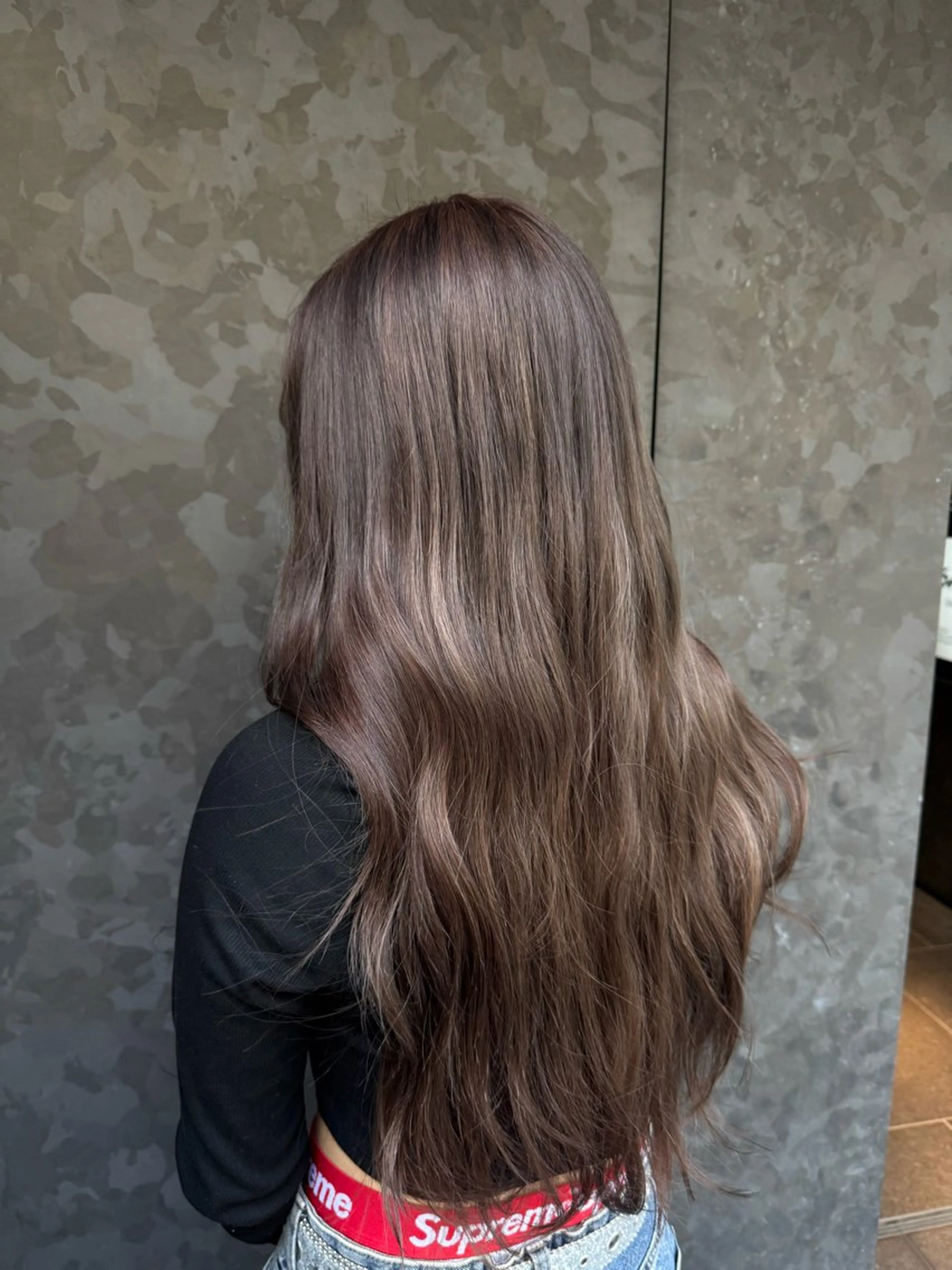 ロング ヘアカラー ホリグチ ルナのヘアスタイル