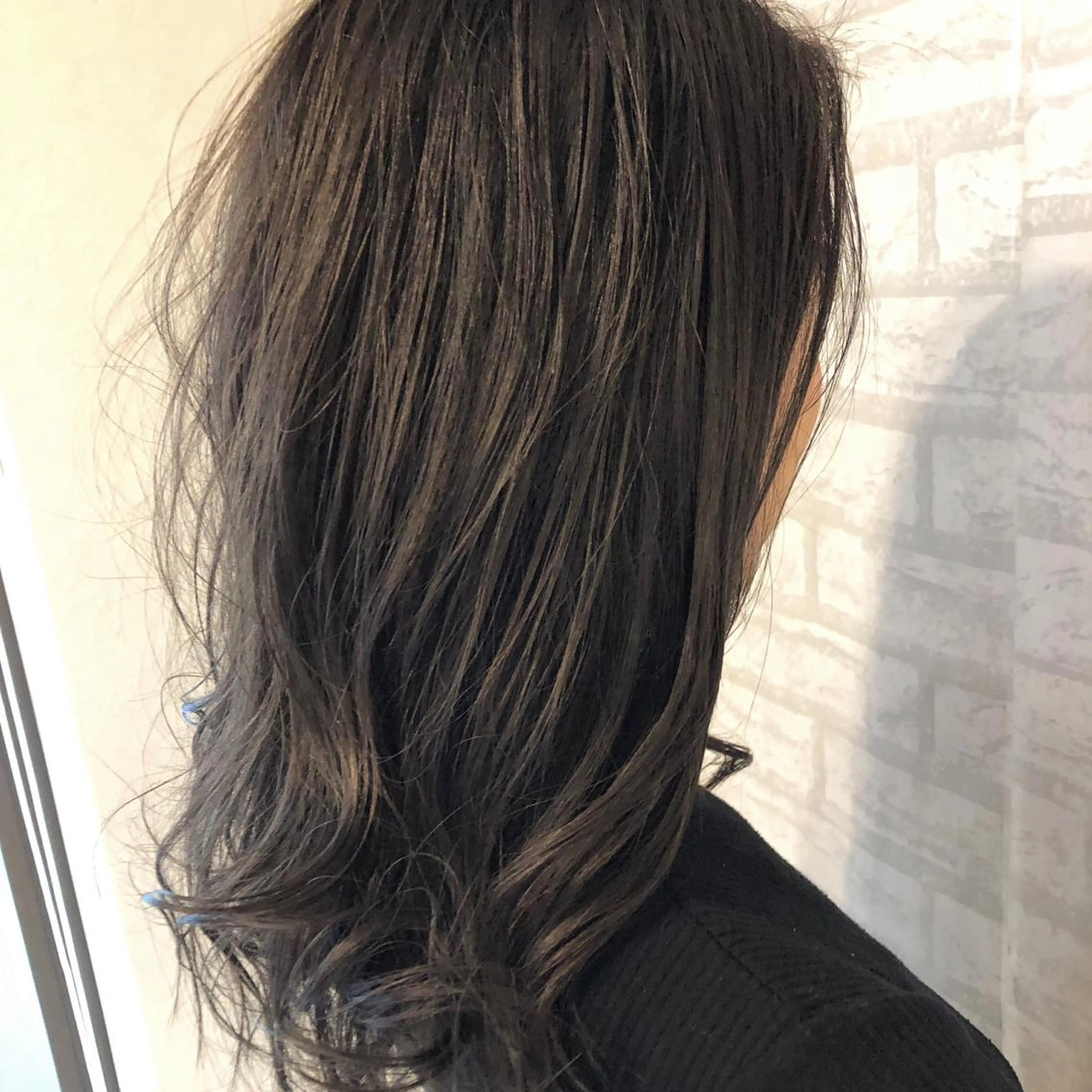 ミディアム カラー アッシュ ダークアッシュ カット ヘアカラー トリートメント JILBLAN京都 ショート/ハイライトのヘアスタイル