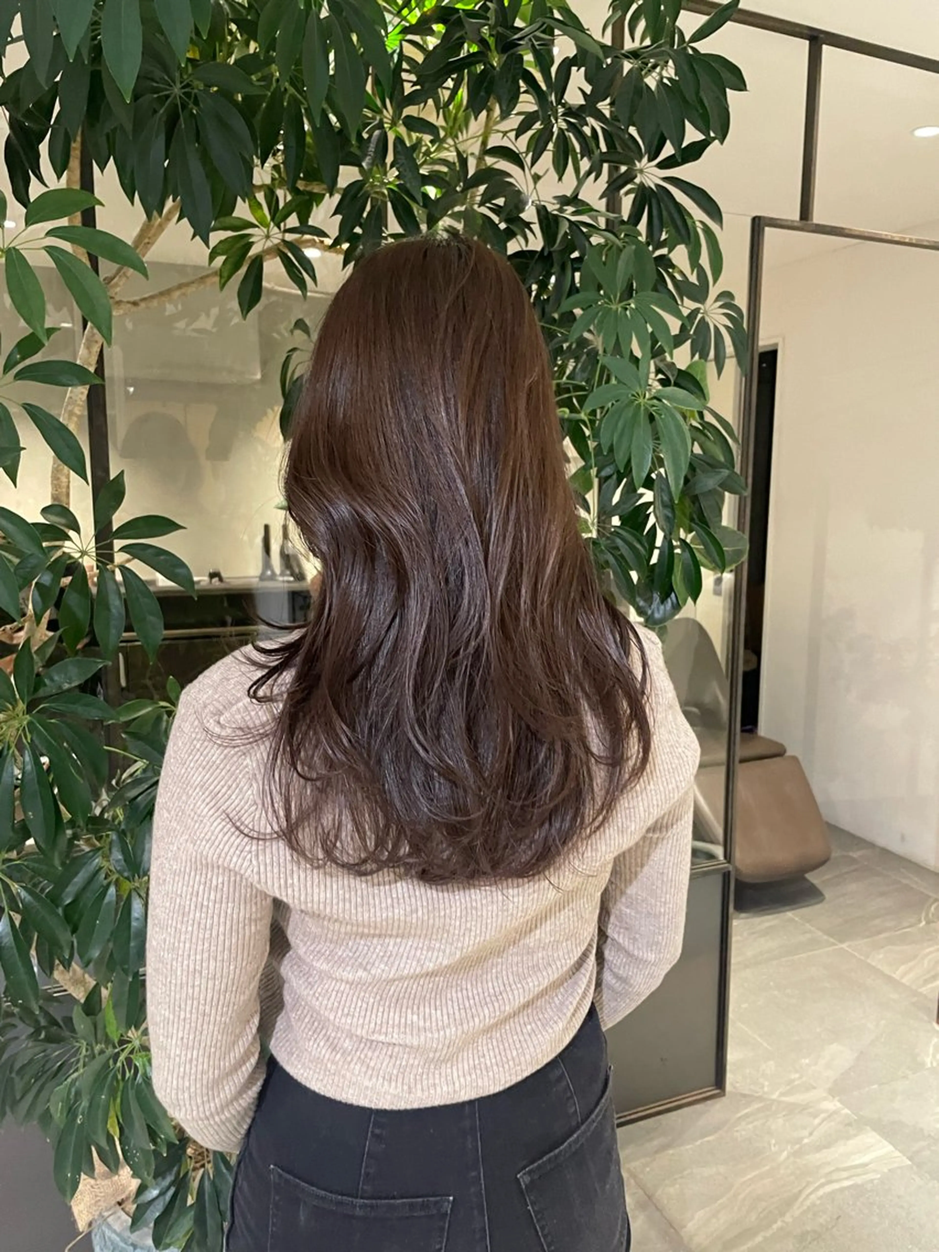 ロング レイヤーカット risa 。のヘアスタイル