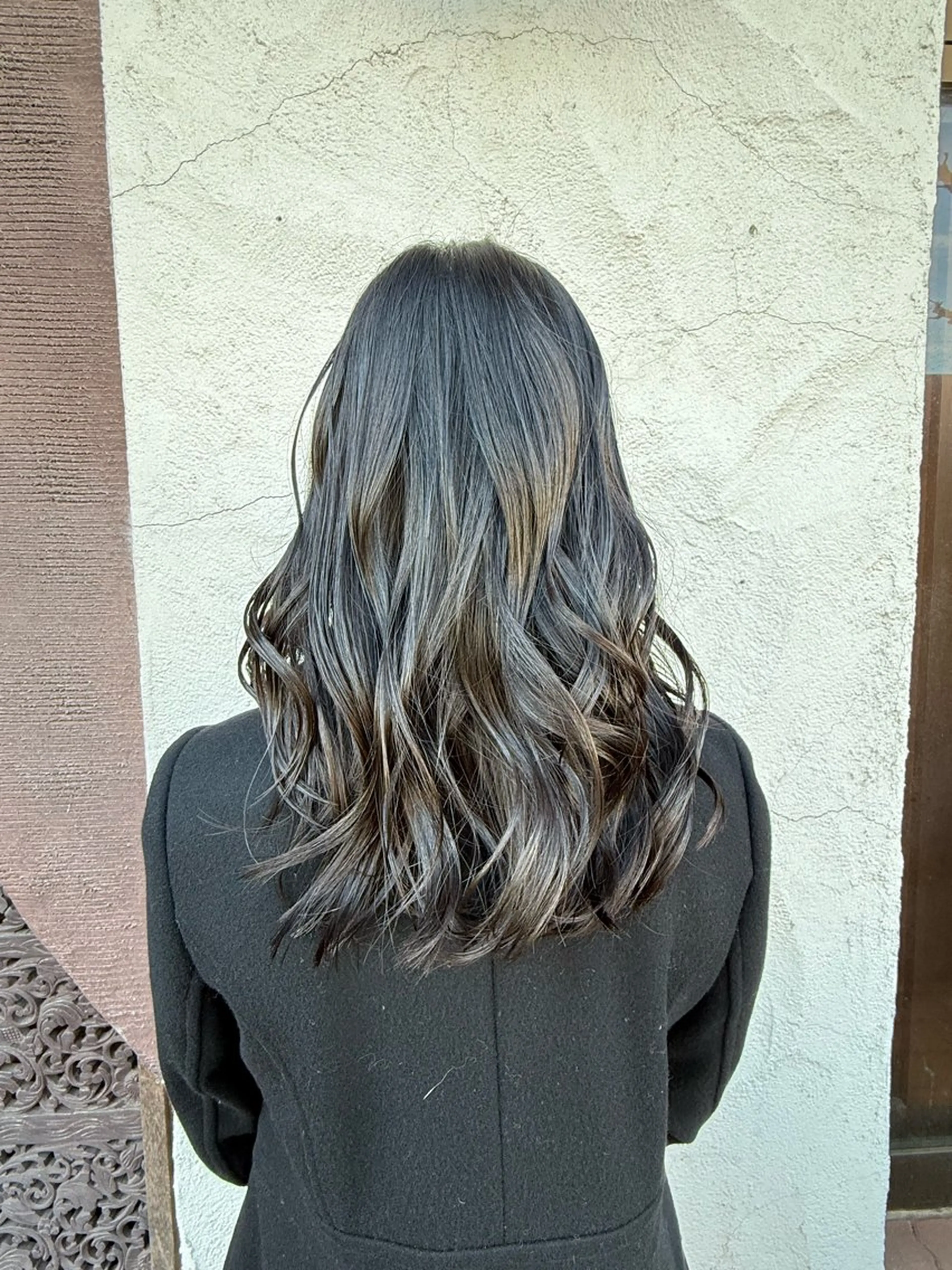 セミロング 艶カラー🕊️ ✴︎Yukari✴︎のヘアスタイル