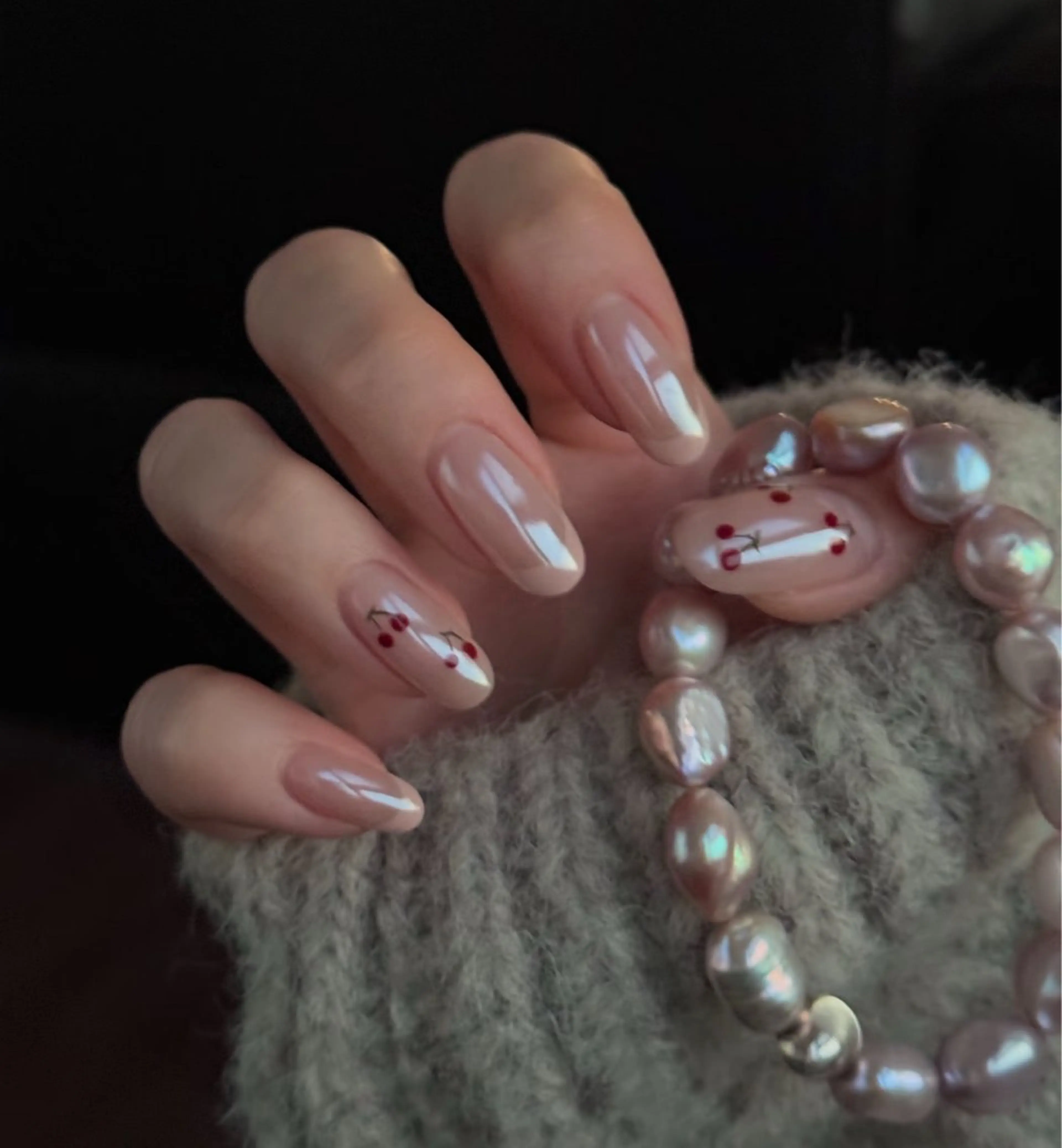 ネイル アートネイル オーロラネイル チークネイル 長さ出し フットネイル ハンドネイル Blossom nail【ブラソンネイル】所属・Blossom nail_Yuniのネイルデザイン