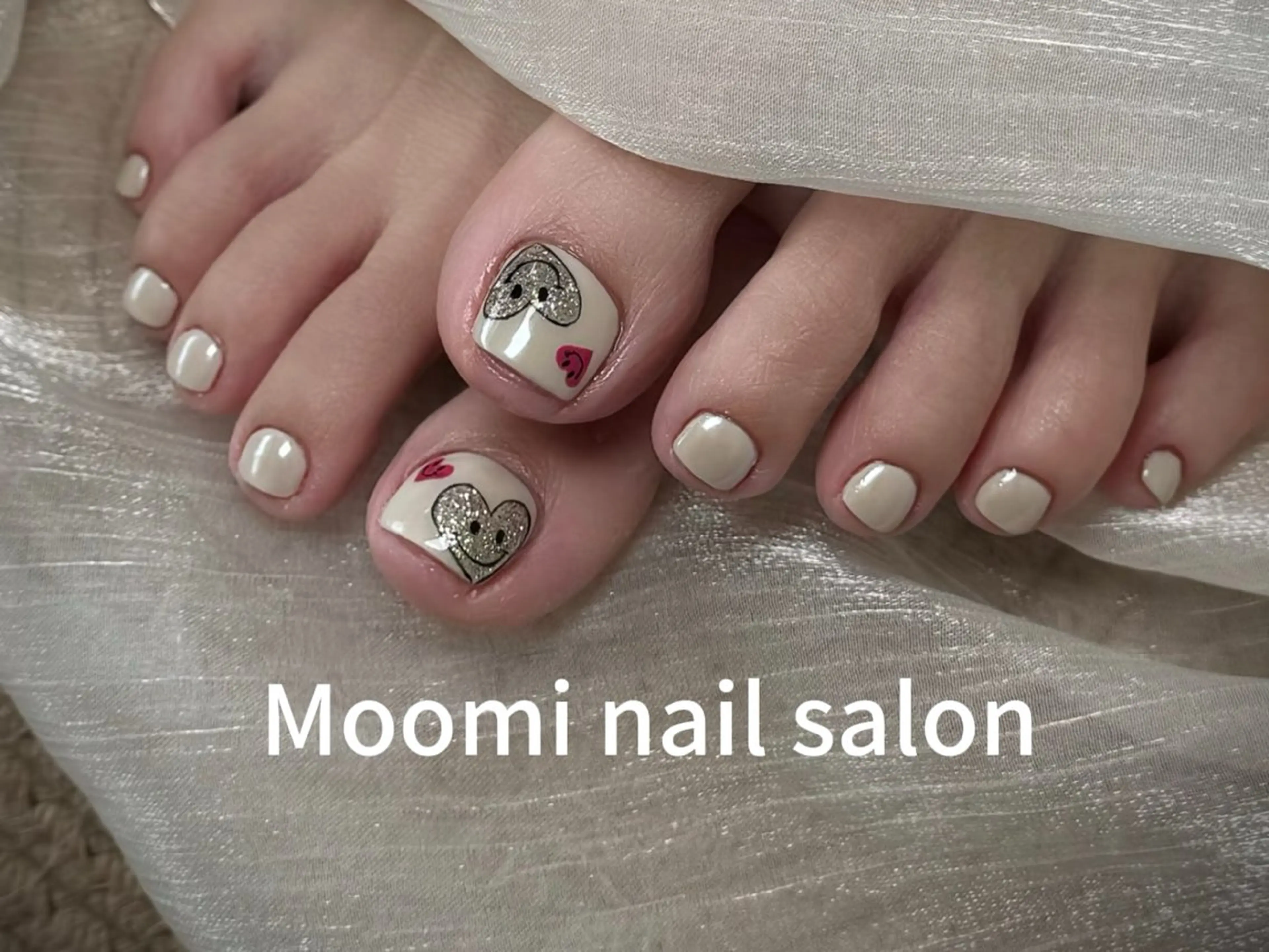 ネイル フットネイル Moomi あずりのネイルデザイン