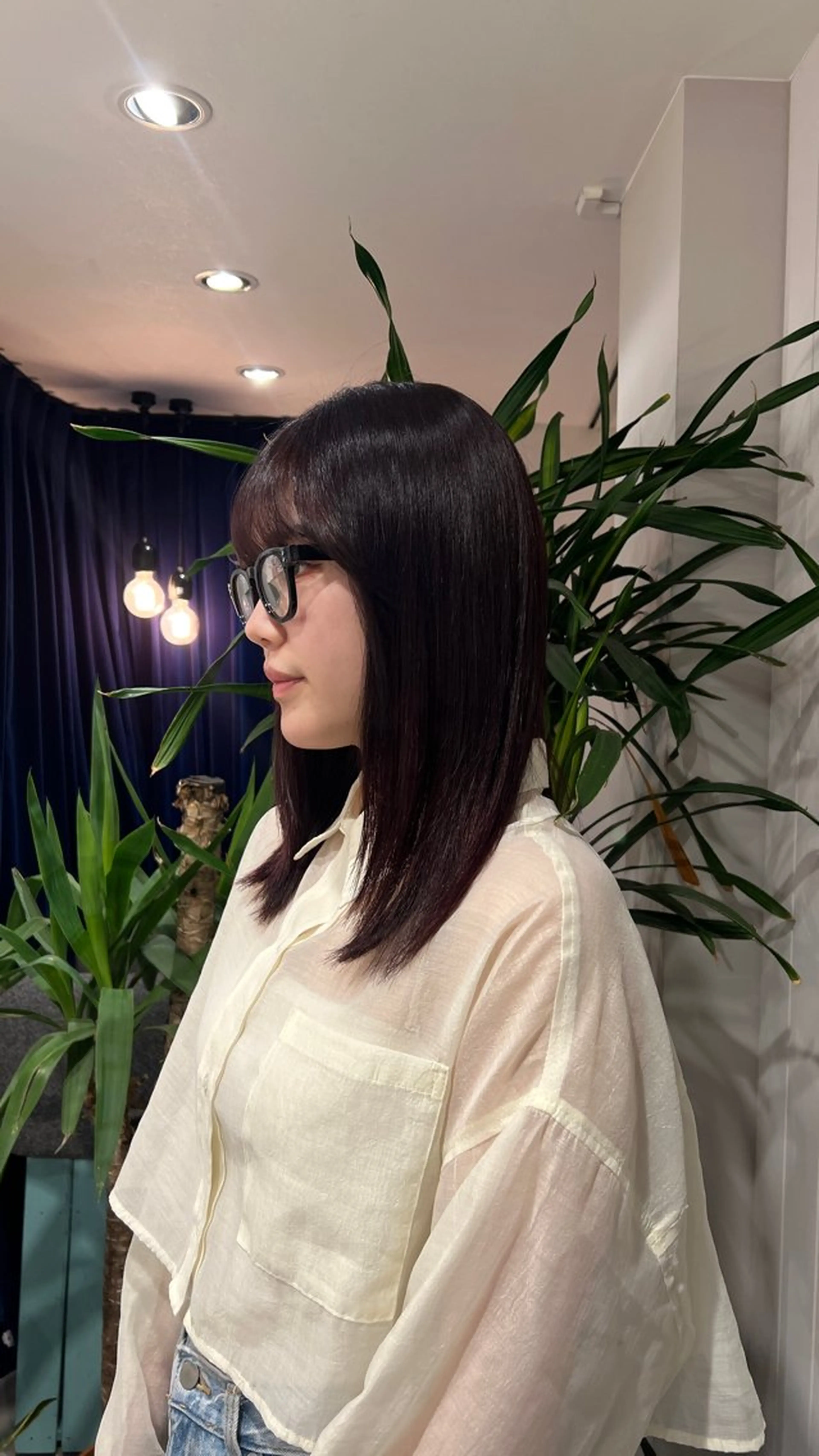 セミロング カラー ☆ 透明感カラー HARUKA ☆のヘアスタイル