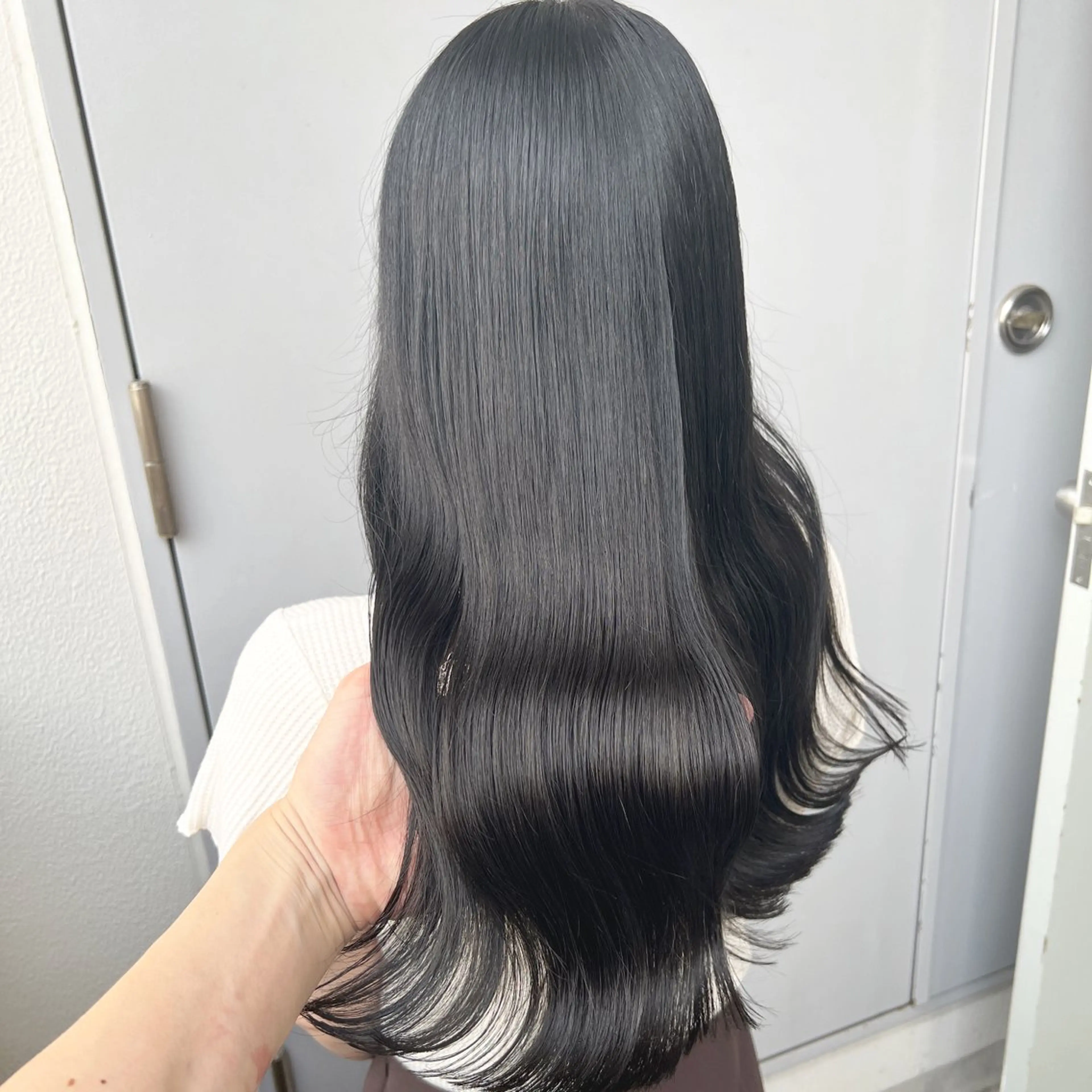 ロング ハイトーンブロンド 横浜💞ミオのヘアスタイル