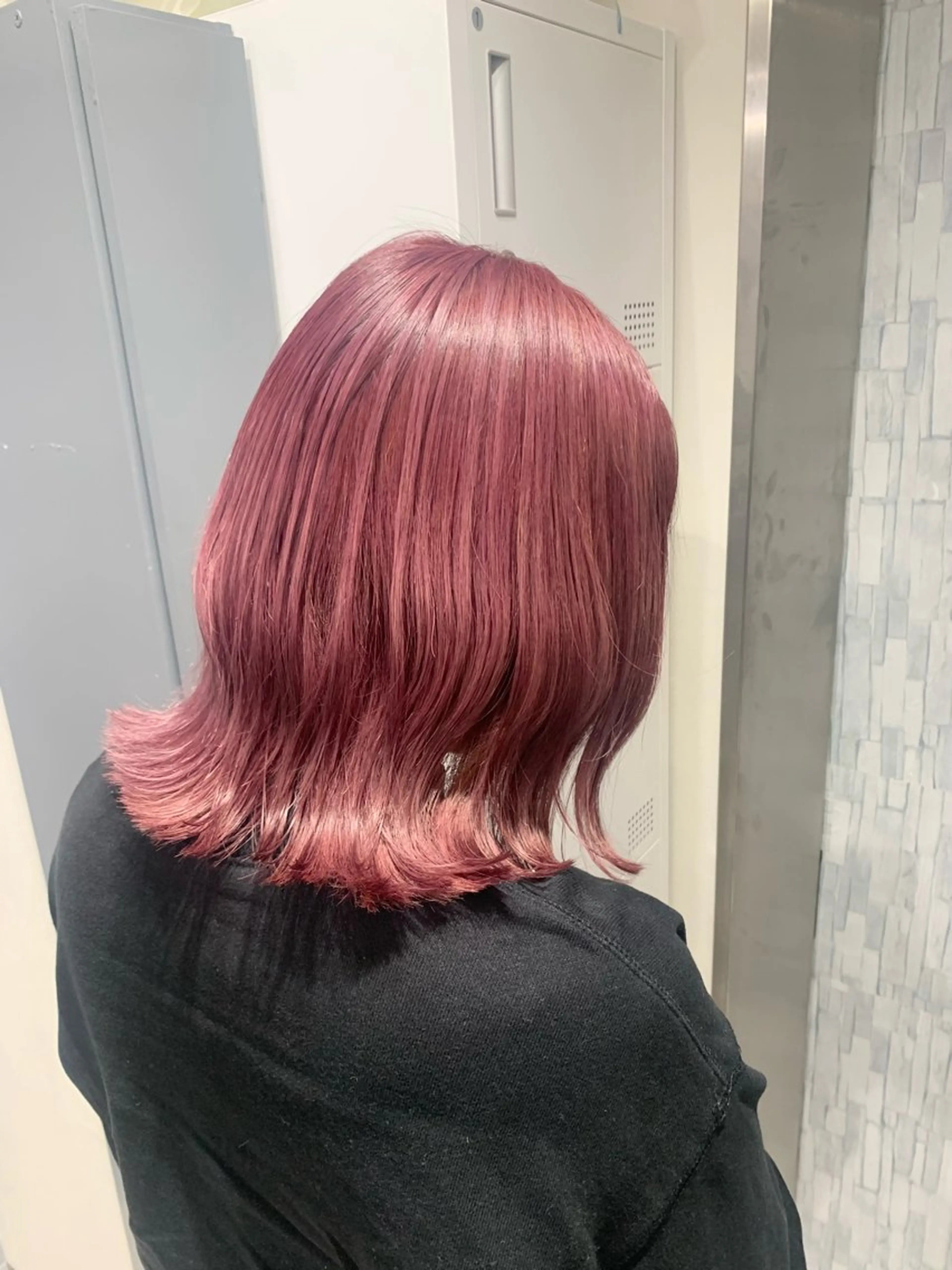 ミディアム カット ヘアカラー トリートメント 池袋/ダブルカラー GLADGE🩵のヘアスタイル