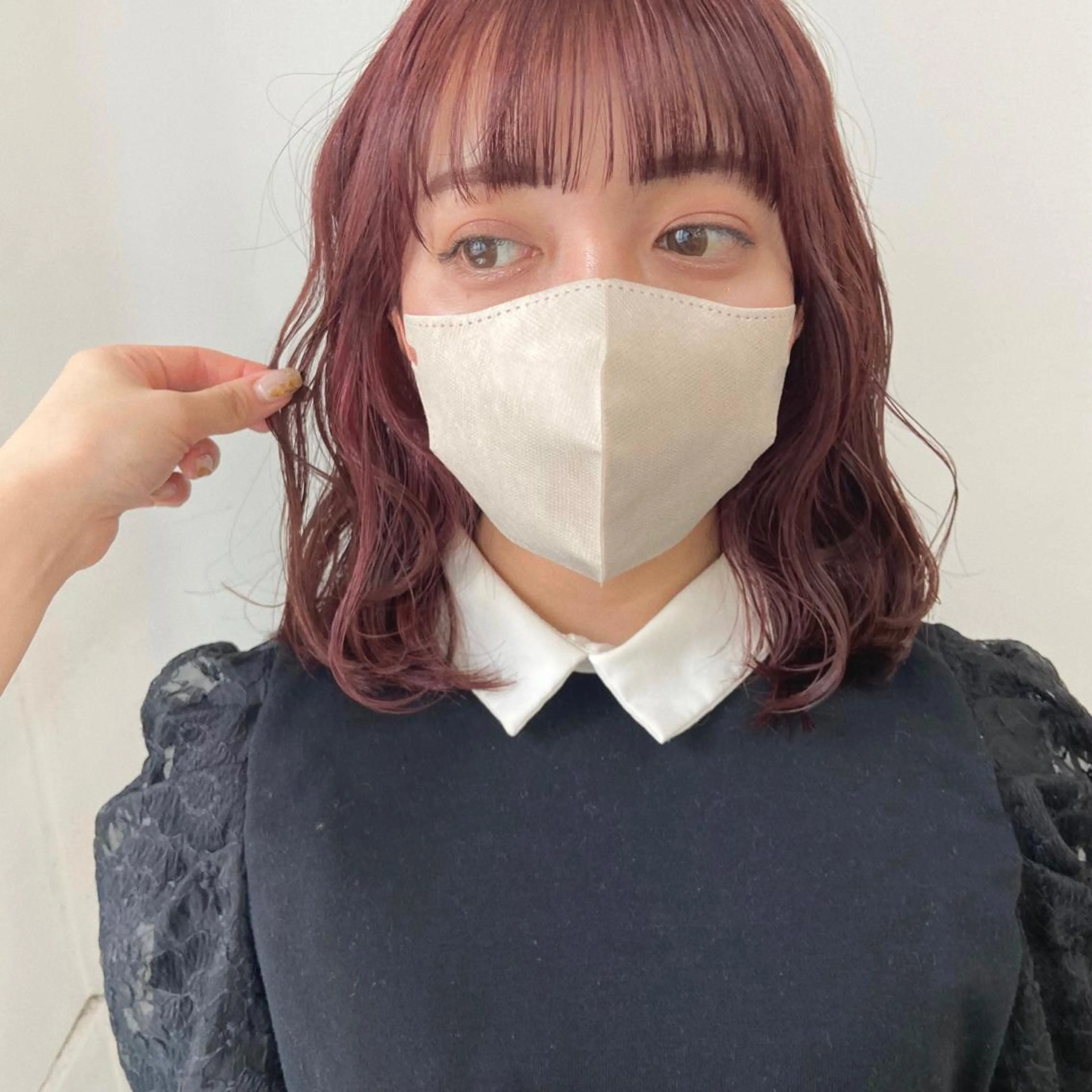ミディアム カラー カット ヘアカラー トリートメント 似合わせスタイリスト 🌙ｃｈｉｎａｒｉのヘアスタイル