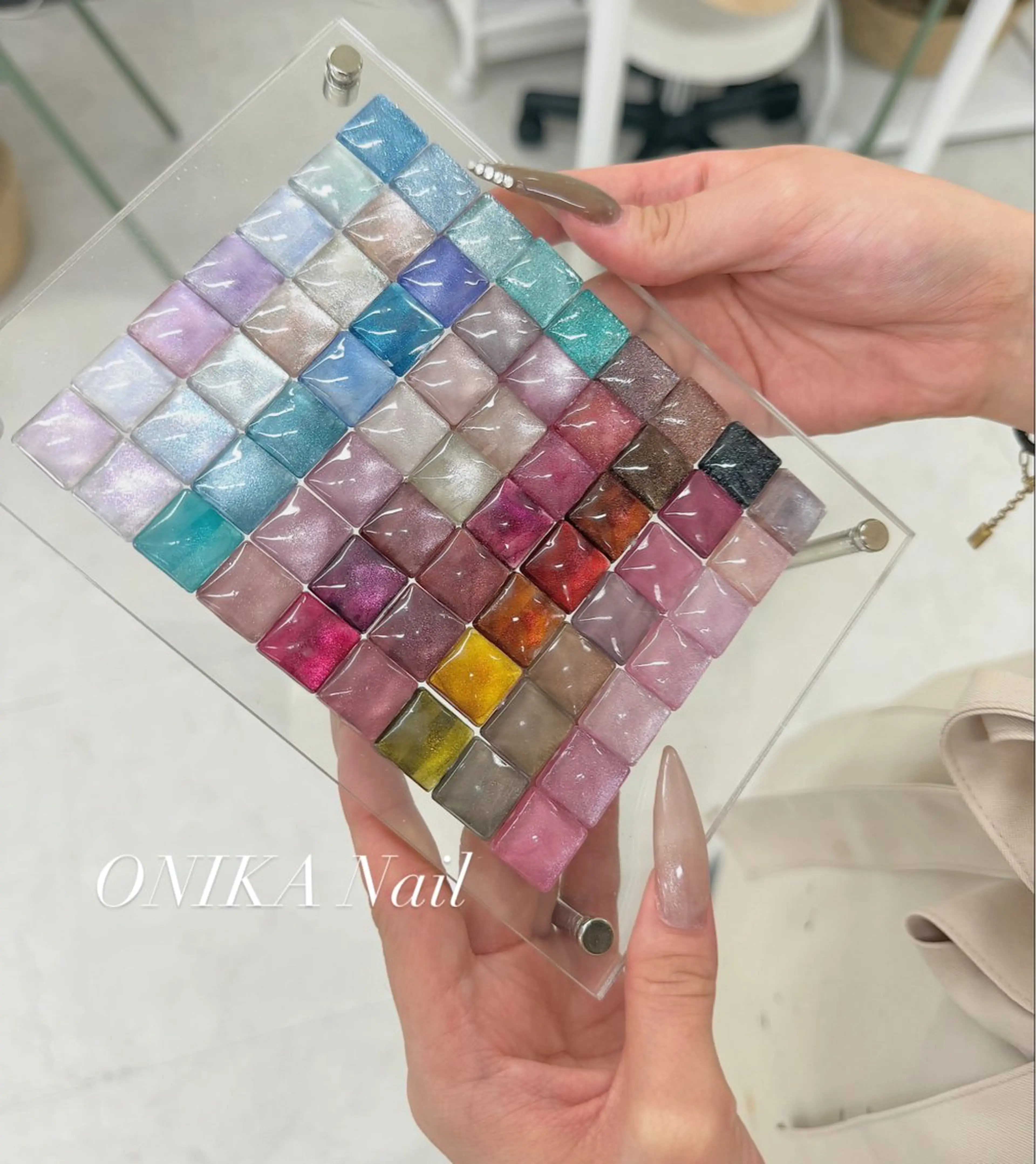オーナー.店長施術【ハンド】豊富な美マグ/艶ツヤコート/gelオフ込み/ グラデ○/持続力と艶が◎の高評価🌟の写真