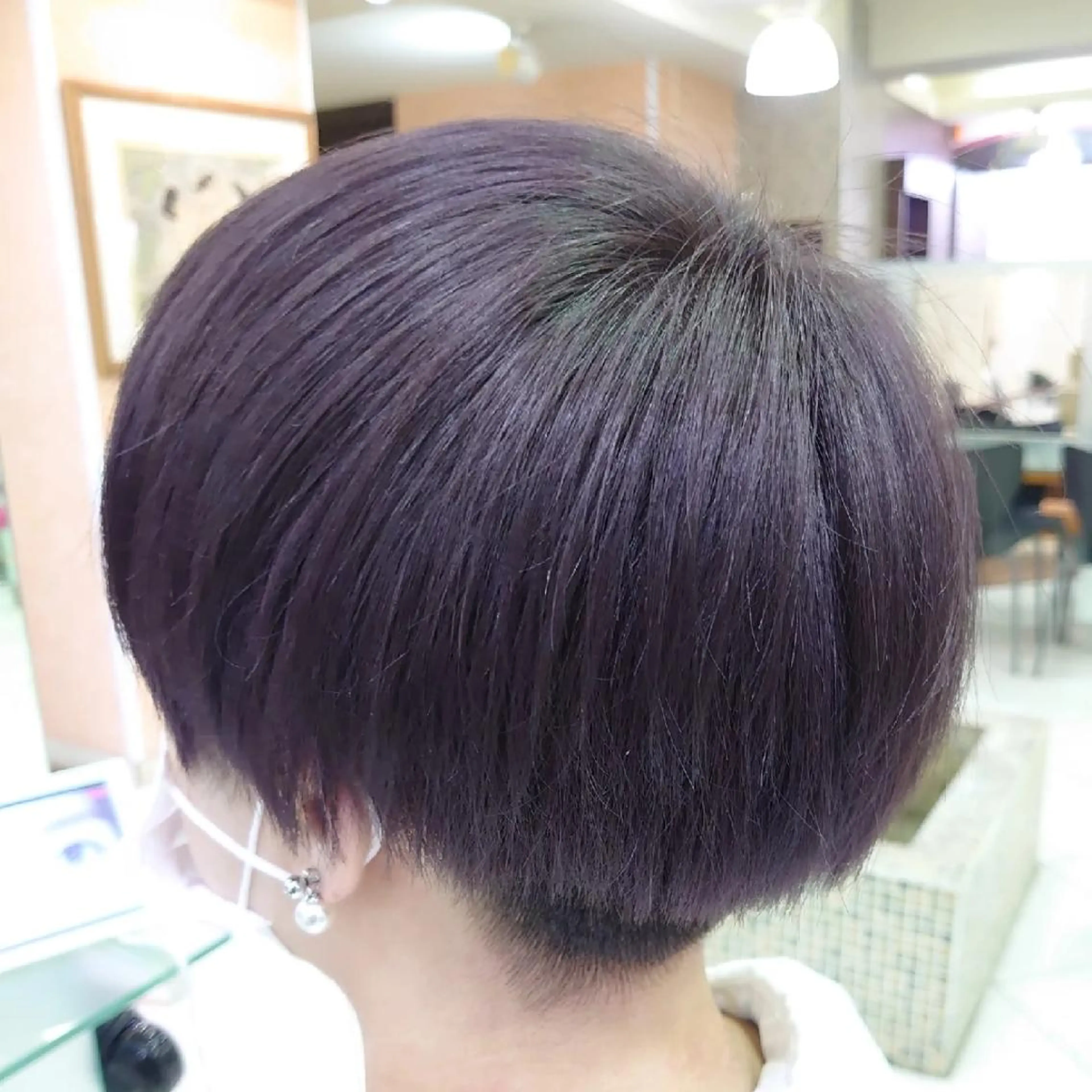 ショート カラー メンズ マッシュ 大卒美容師  一ノ瀬 凌のヘアスタイル