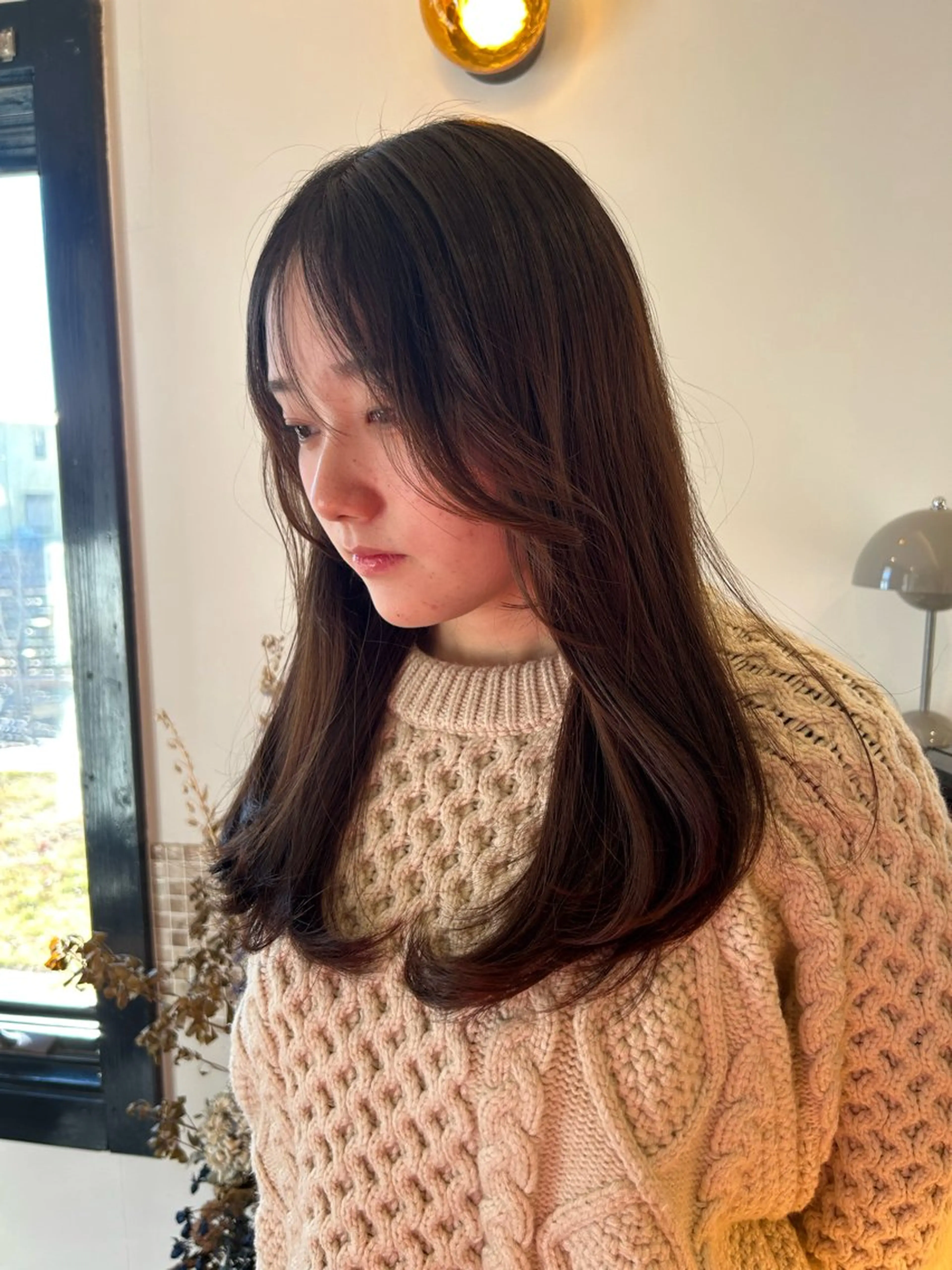 ミディアム CReO所属・久保 璃々花のヘアスタイル