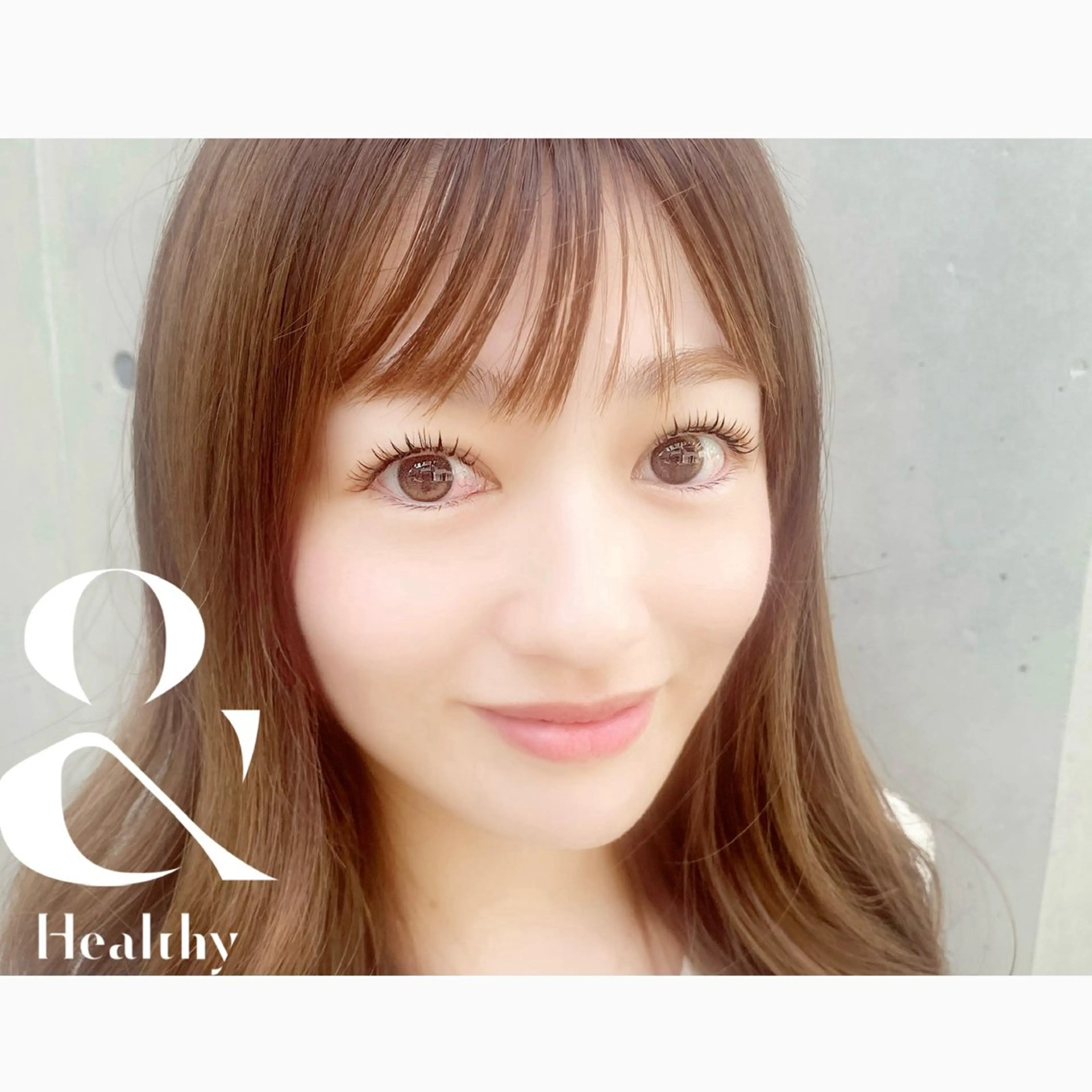 【人気NO,1♪ 根本から上向き】(アンドヘルシー)まつげパーマ+フラットラッシュ80本の写真