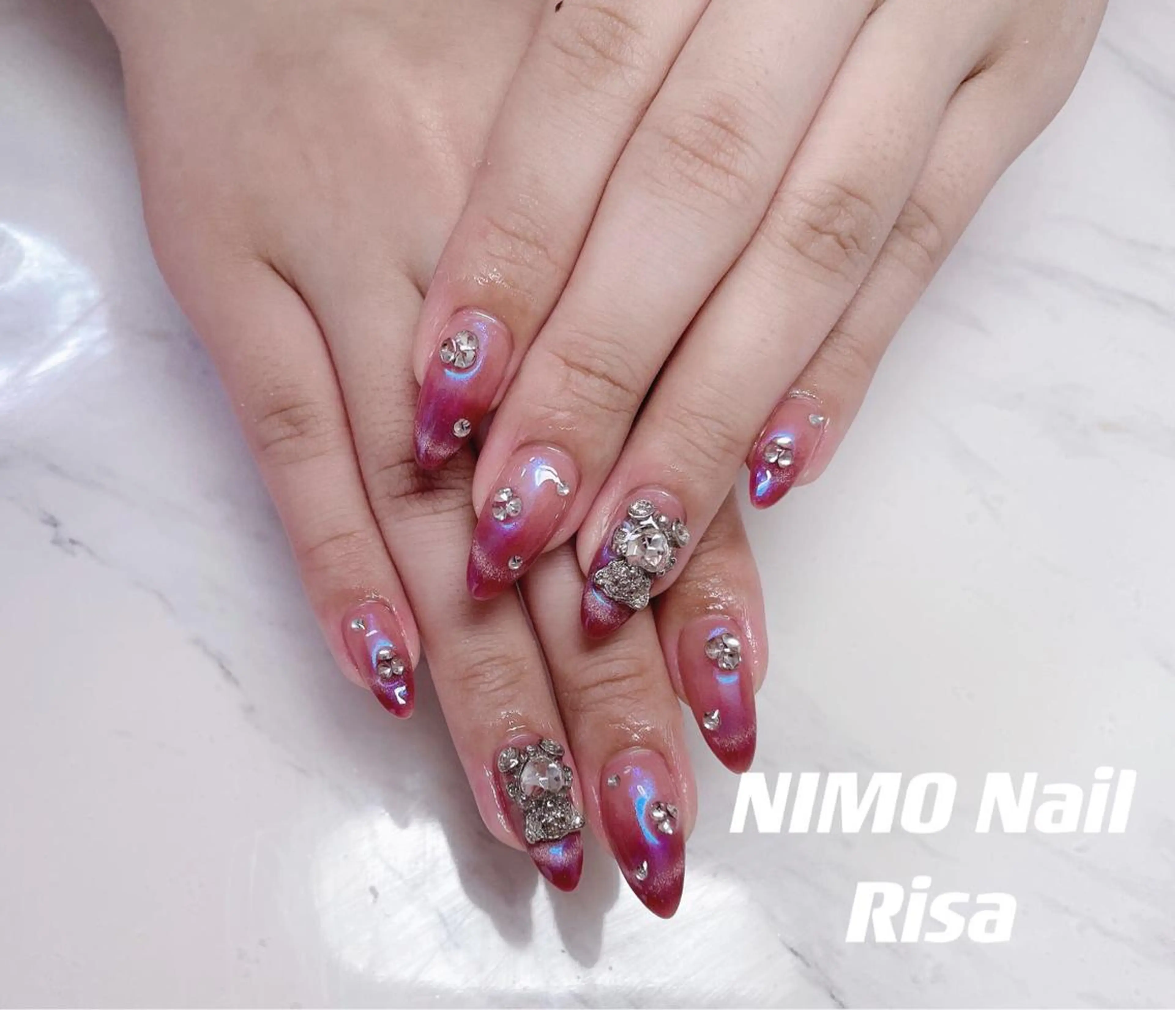 ネイル ハンドネイル RI SA☀️ リサのネイルデザイン