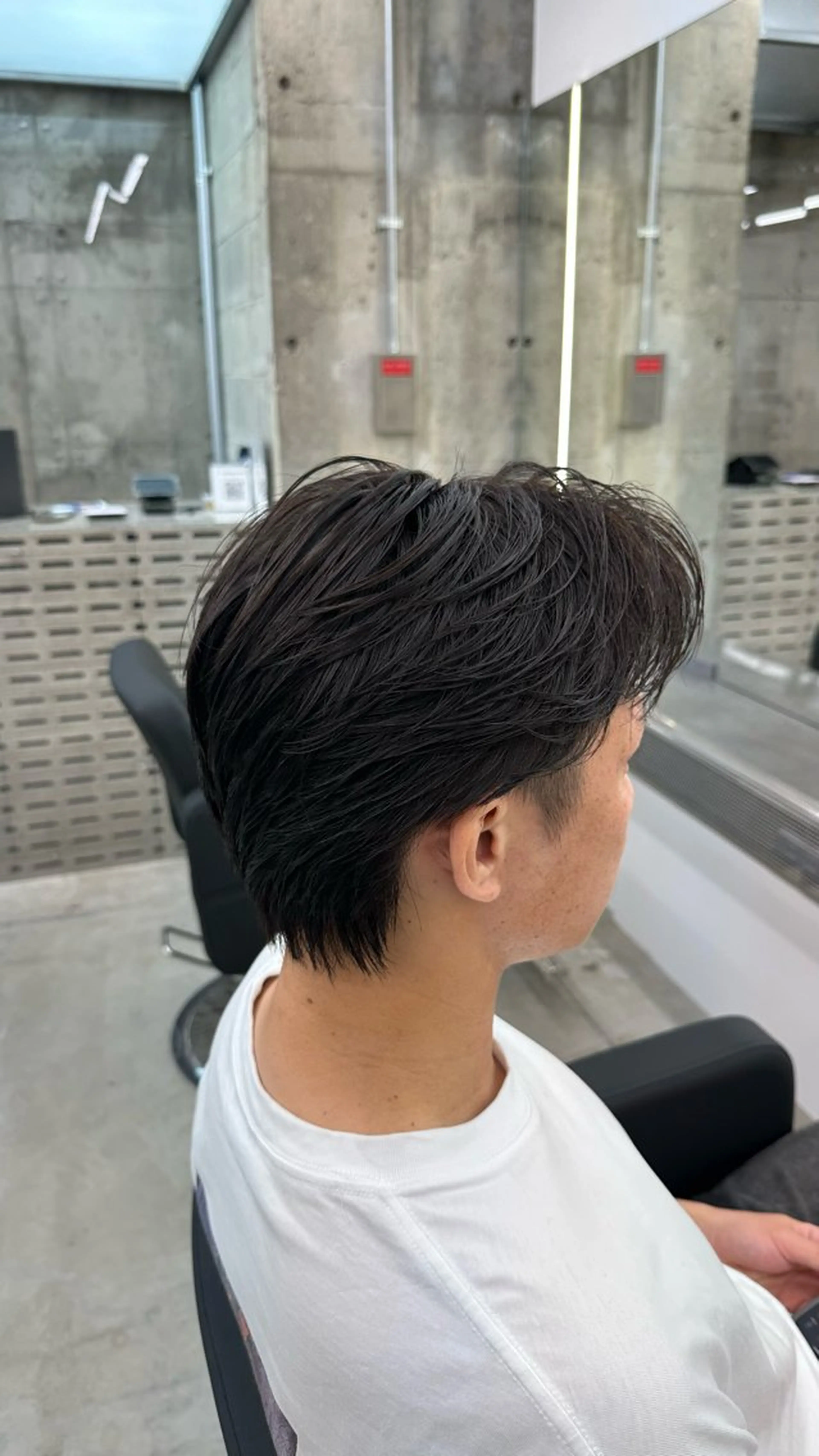 【メンズカット】爽やかに✨似合わせカット（韓国風◎）+スタイリングの写真