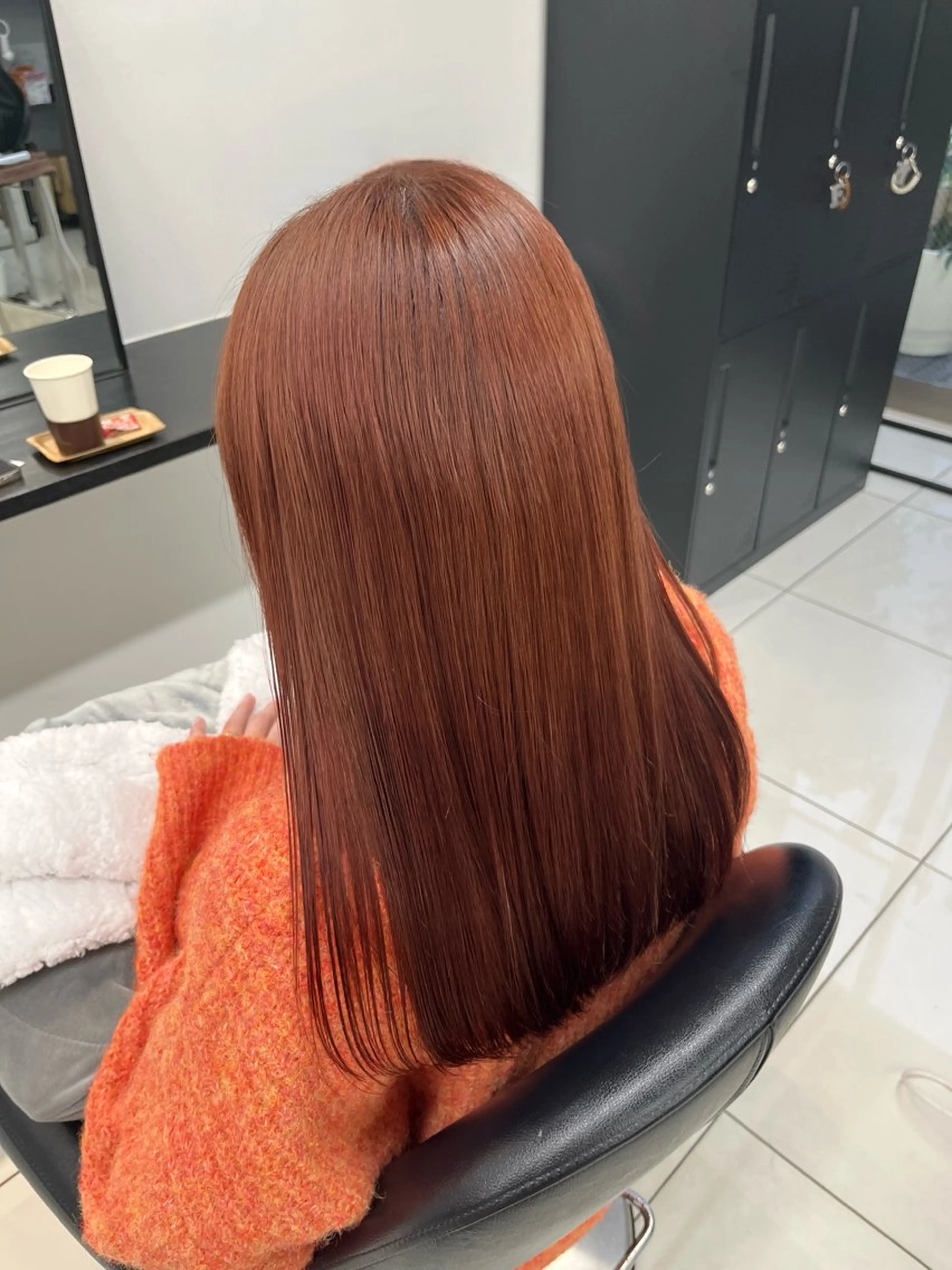 ロング カラー ヘアカラー トリートメント ブリーチなしWカラー /アレンジ/ユウミのヘアスタイル