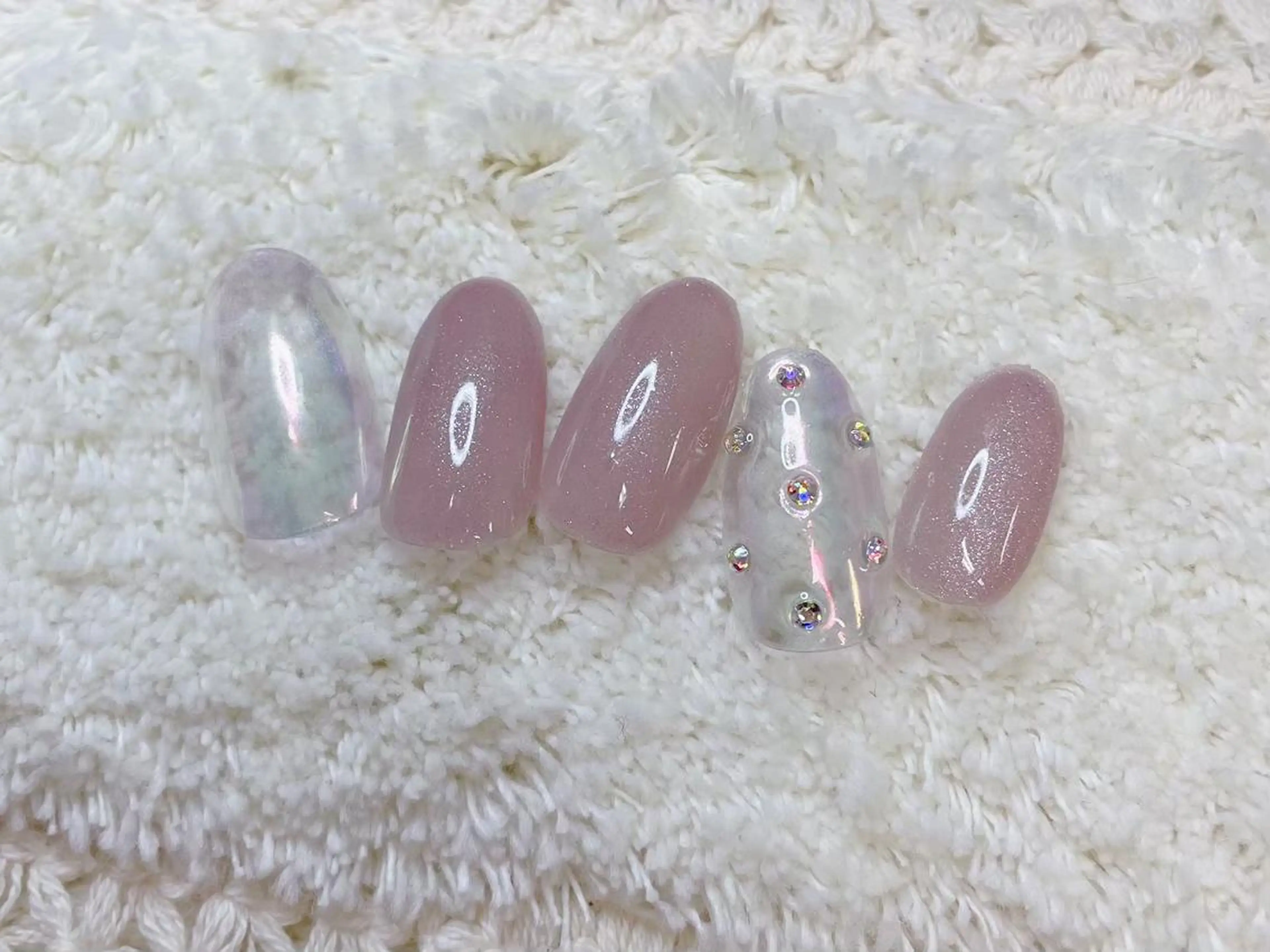 ネイル ハンドネイル 武蔵小金井Jr⟡.· 🎀yoshie🎀のネイルデザイン