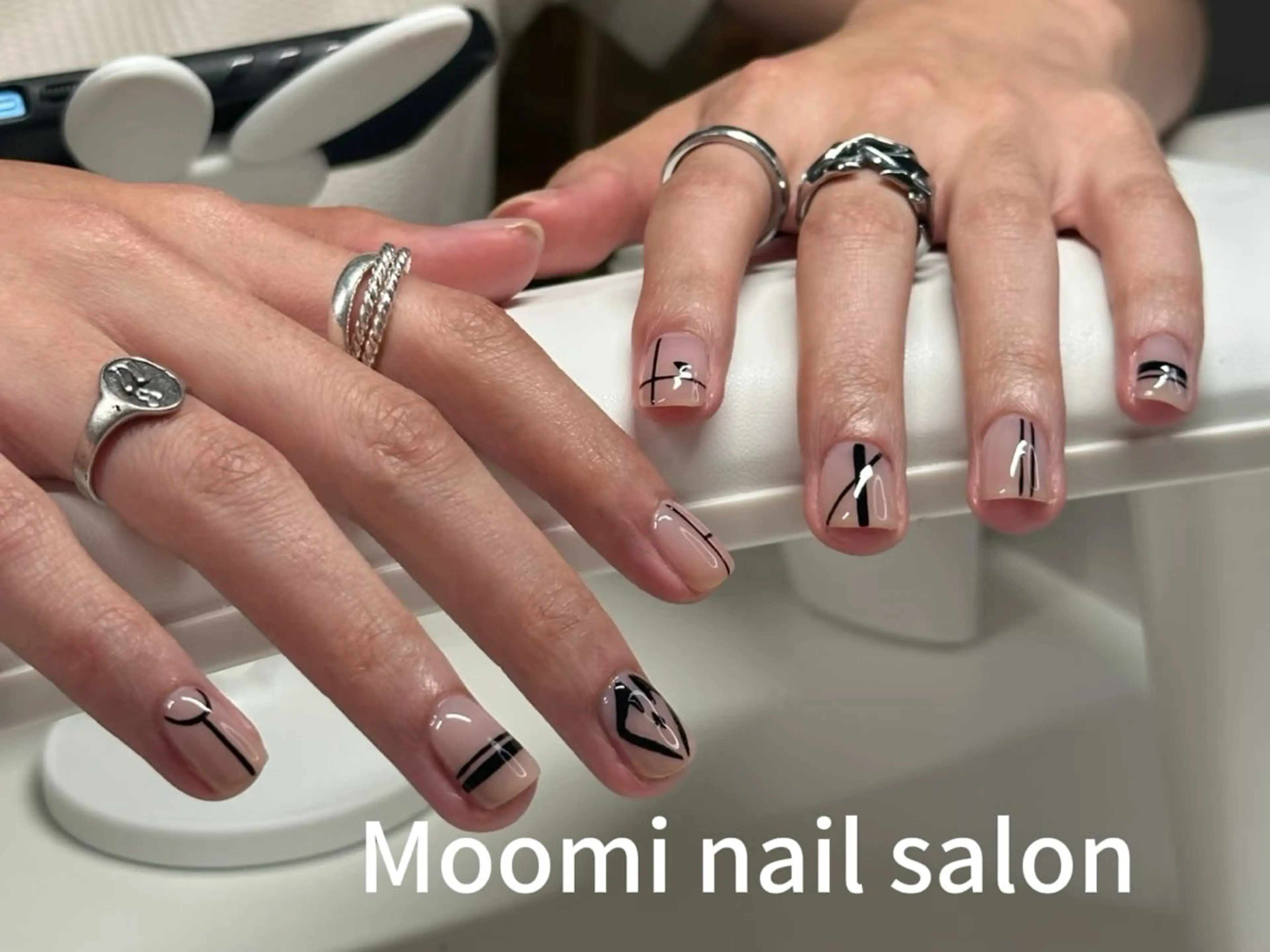 ネイル ハンドネイル Moomi あずりのネイルデザイン