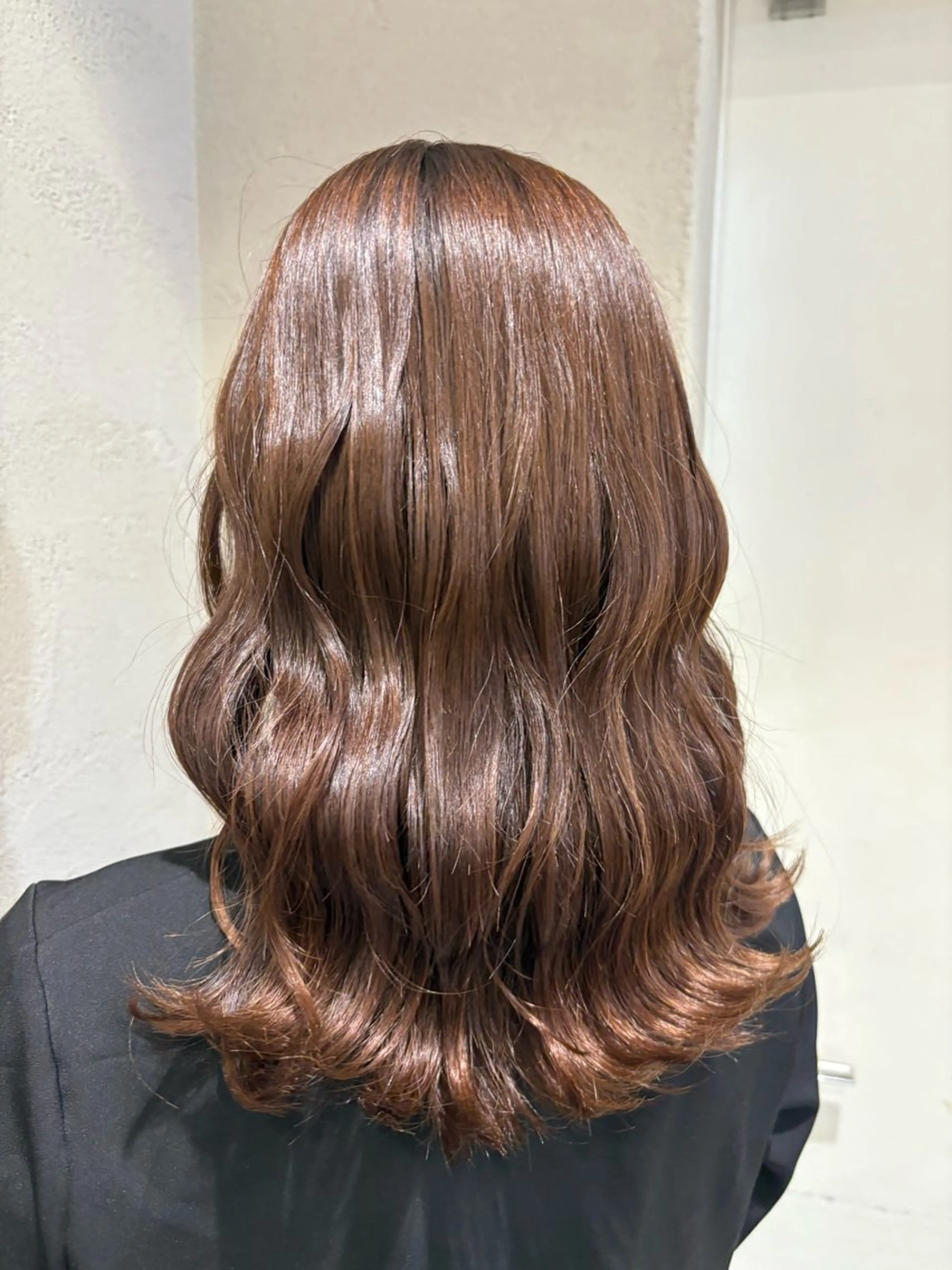 セミロング ヘアアレンジ ヘアセット shizuki🌙 /ヘアカラーのヘアスタイル