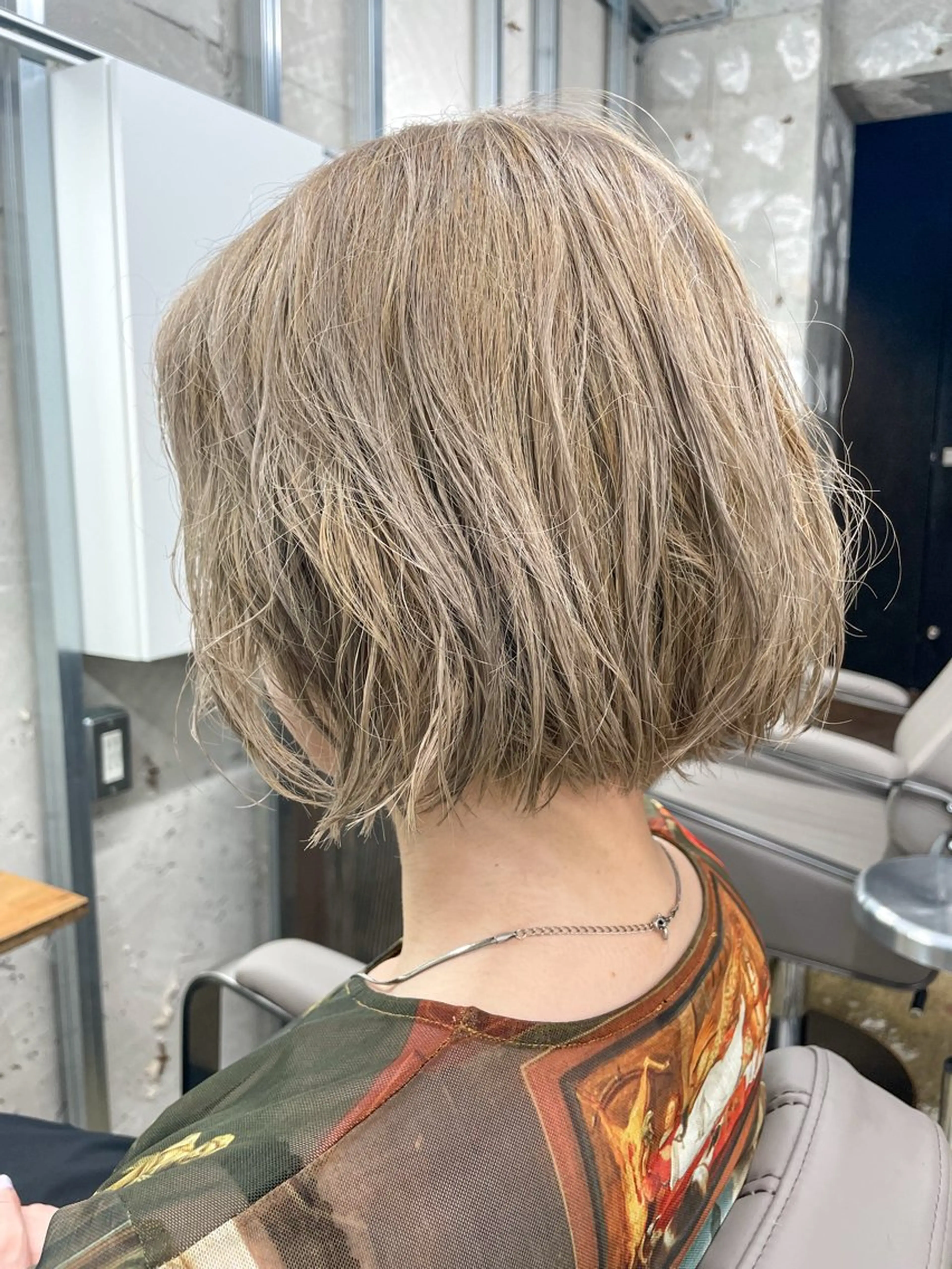 ショート ショートボブ ボブ レイヤーカット ショートヘア カット ヘアカラー レイヤー/ショート/ 艶カラー/なかちゃんのヘアスタイル
