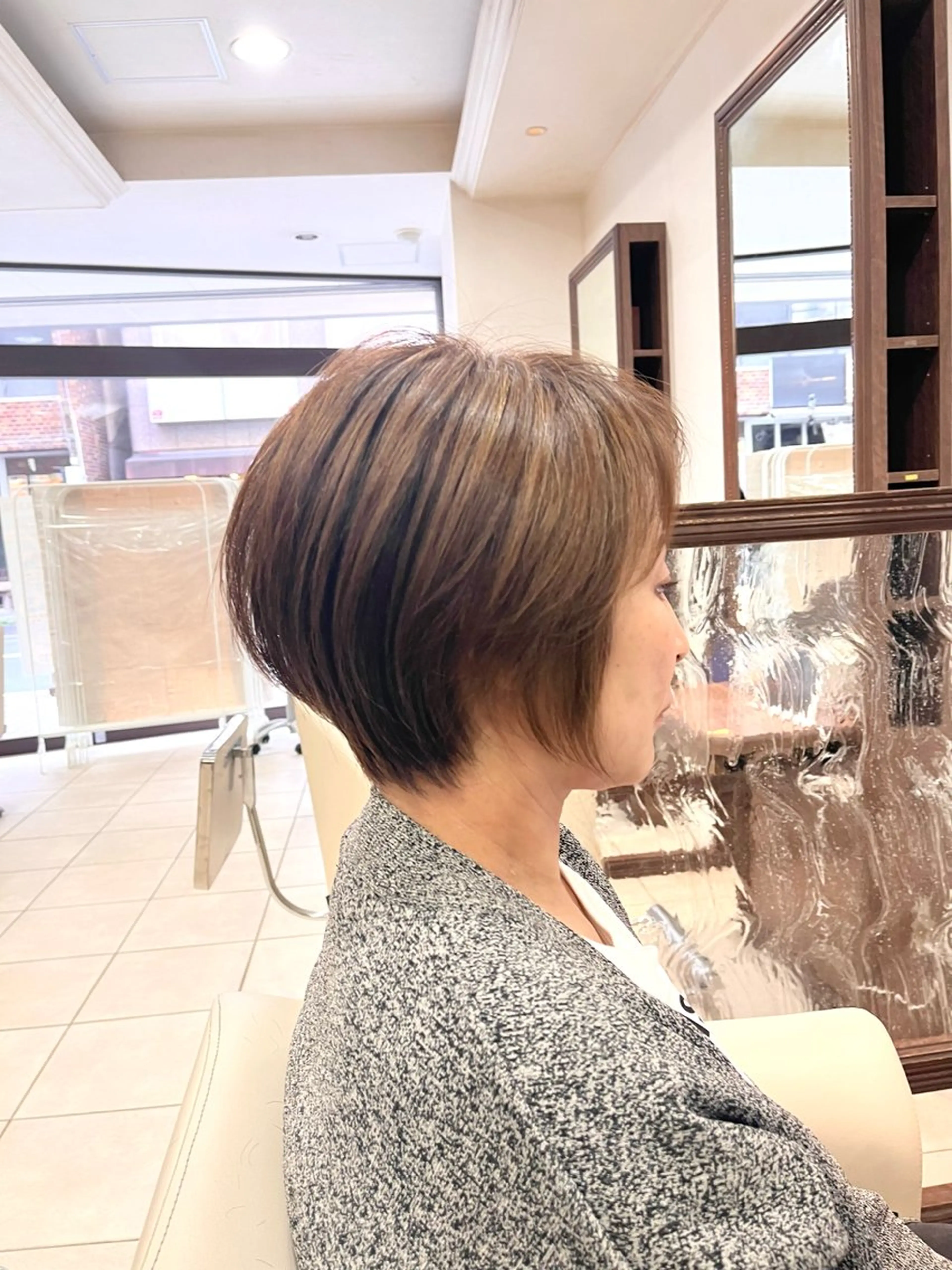 ショート カット ヘアカラー トリートメント ✨髪質改善・縮毛矯正 専門美容室マーベルのヘアスタイル