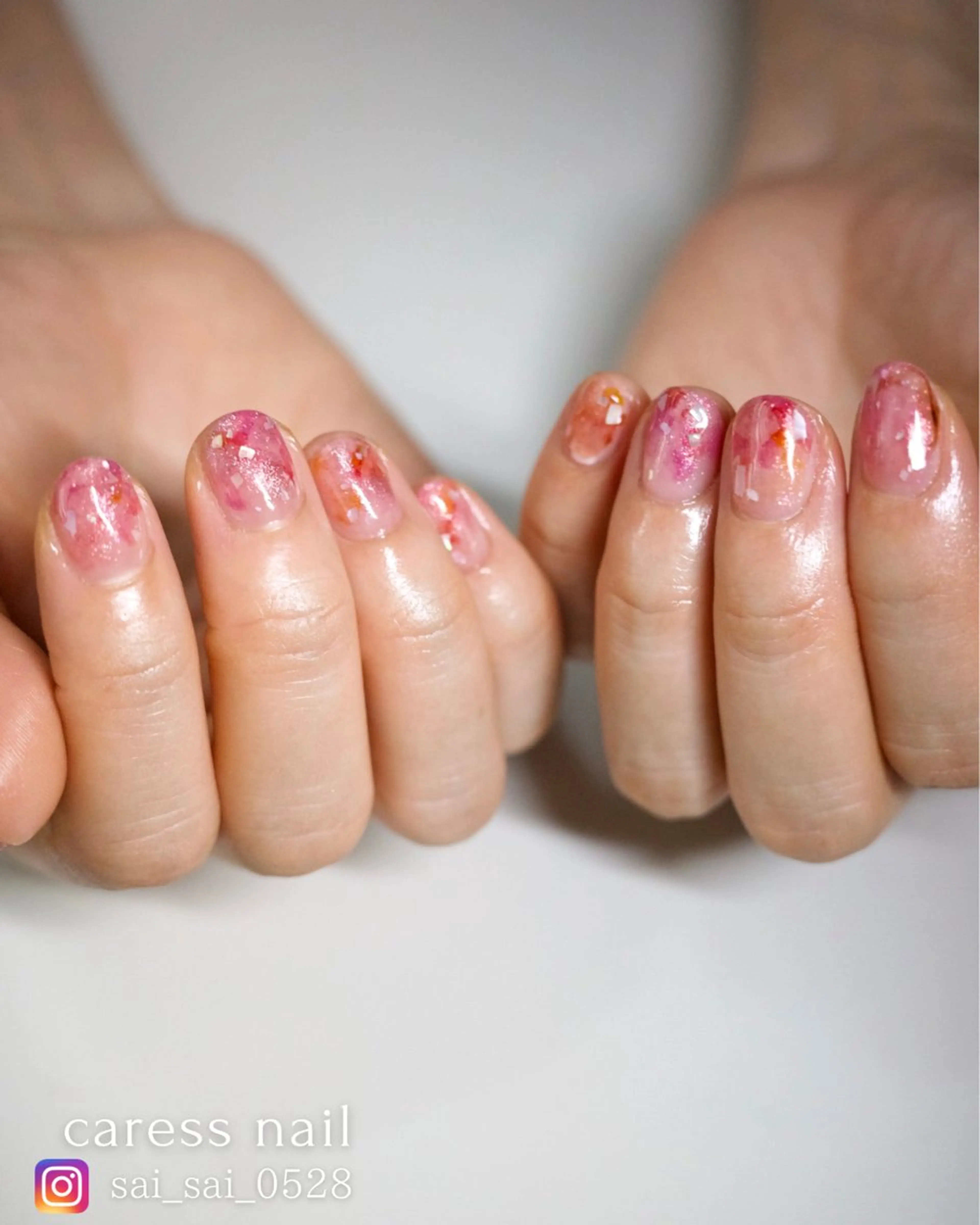 ネイル caress  nail カレスネイル　代々木上原所属・カレスネイル さいのネイルデザイン