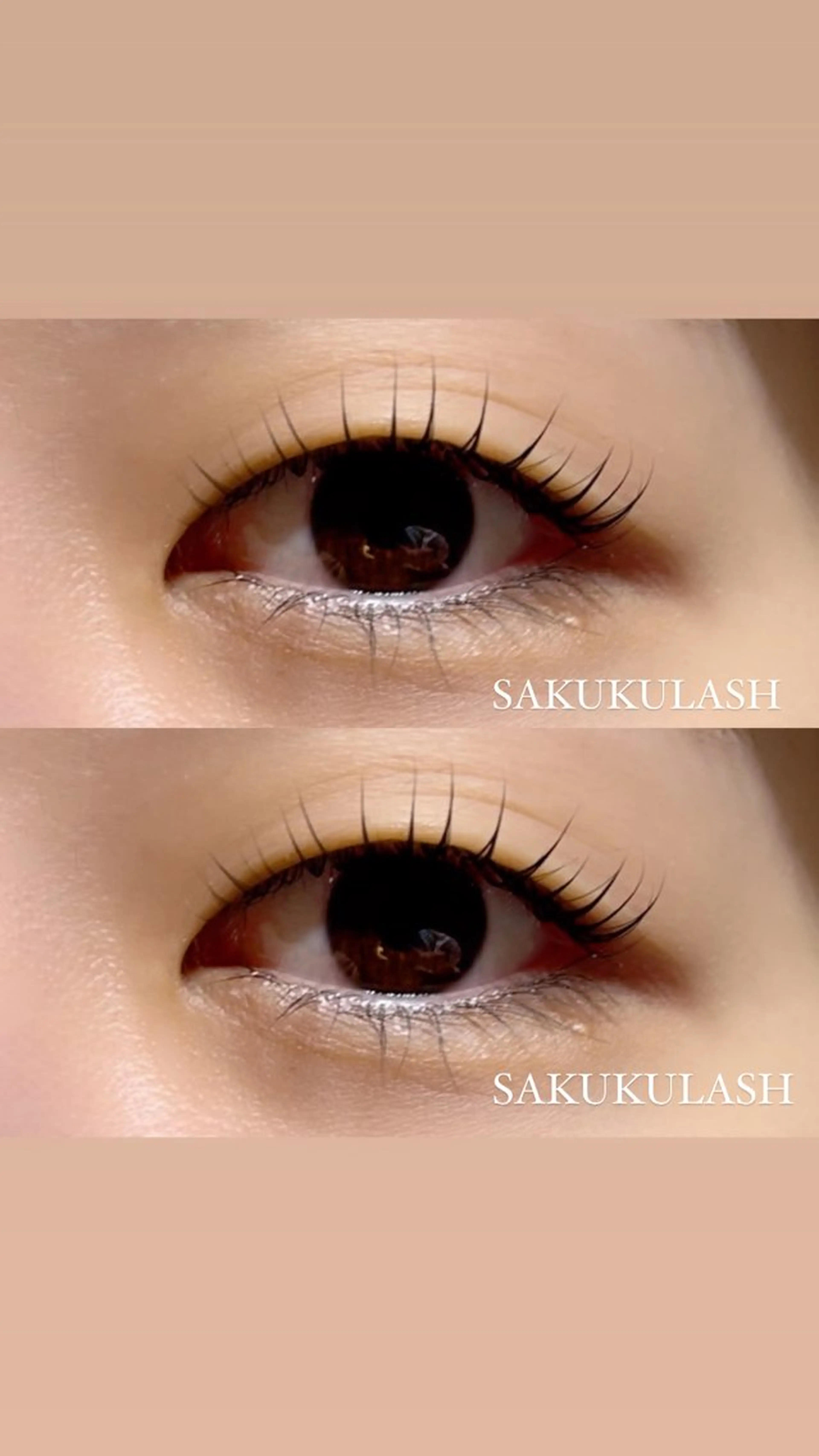 マツエク・マツパ 一重×まつ毛パーマ SAKUKU まつ毛パーマ専門店のマツエク・マツパデザイン