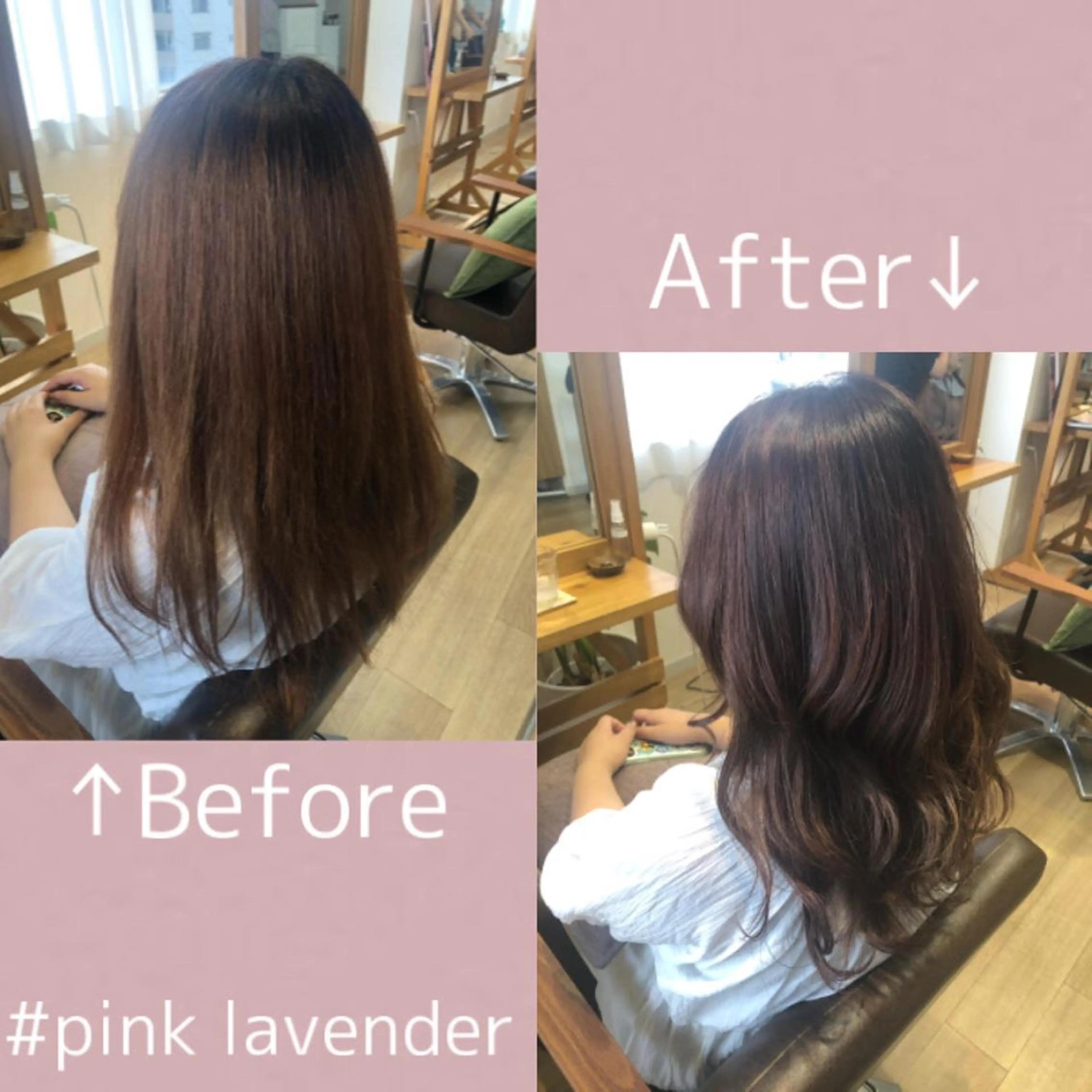 ロング カラー ヘアアレンジ ブリーチ インナーカラー ブリーチなしカラー なつき/艶ピンク/ girly hairのヘアスタイル