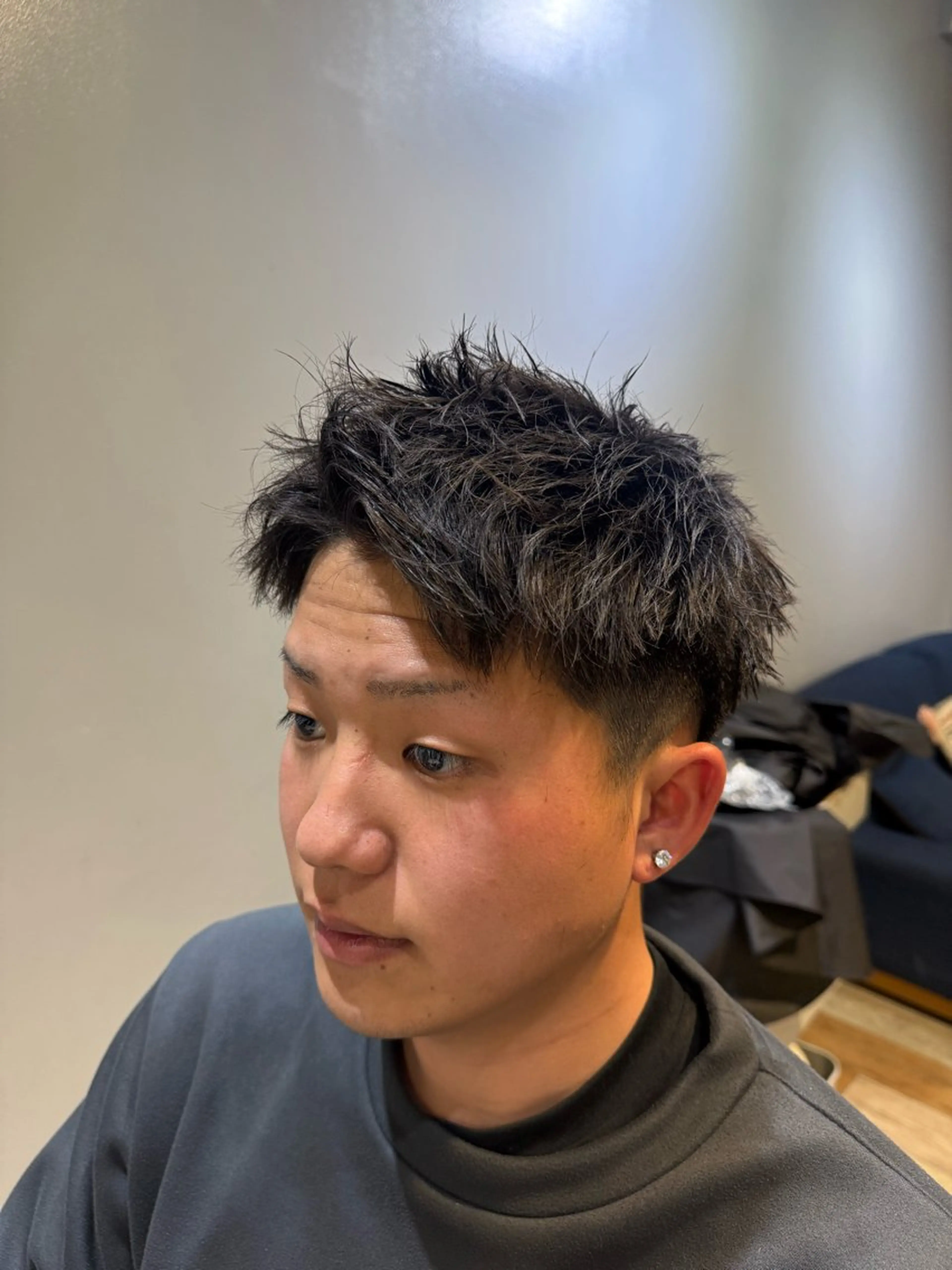 ショート メンズ ツーブロック ショートヘア カット トリートメント メンズカット/パーマ 艶カラーTAIGA︎のヘアスタイル