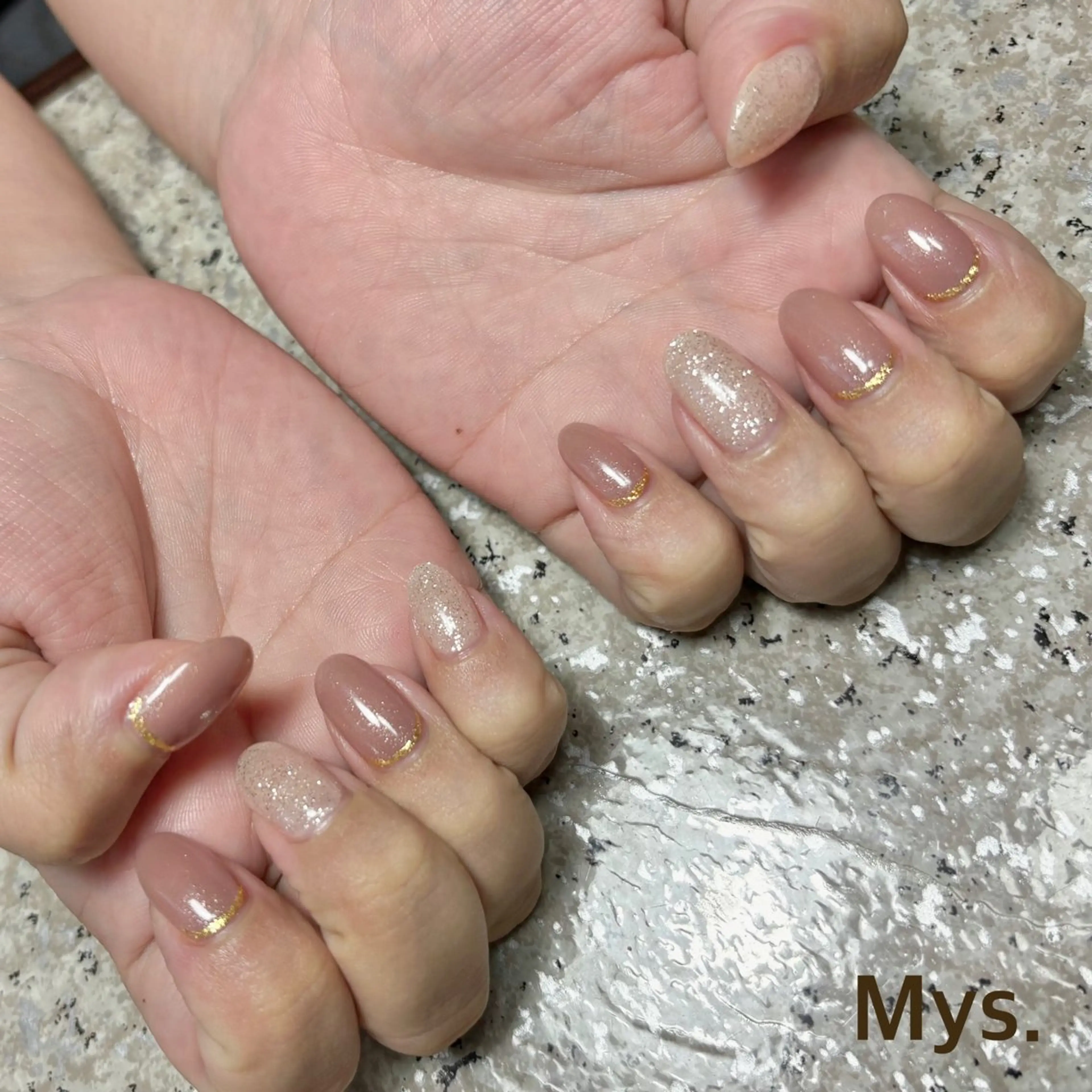 ネイル ハンドネイル Mys. 三上紗紀のネイルデザイン