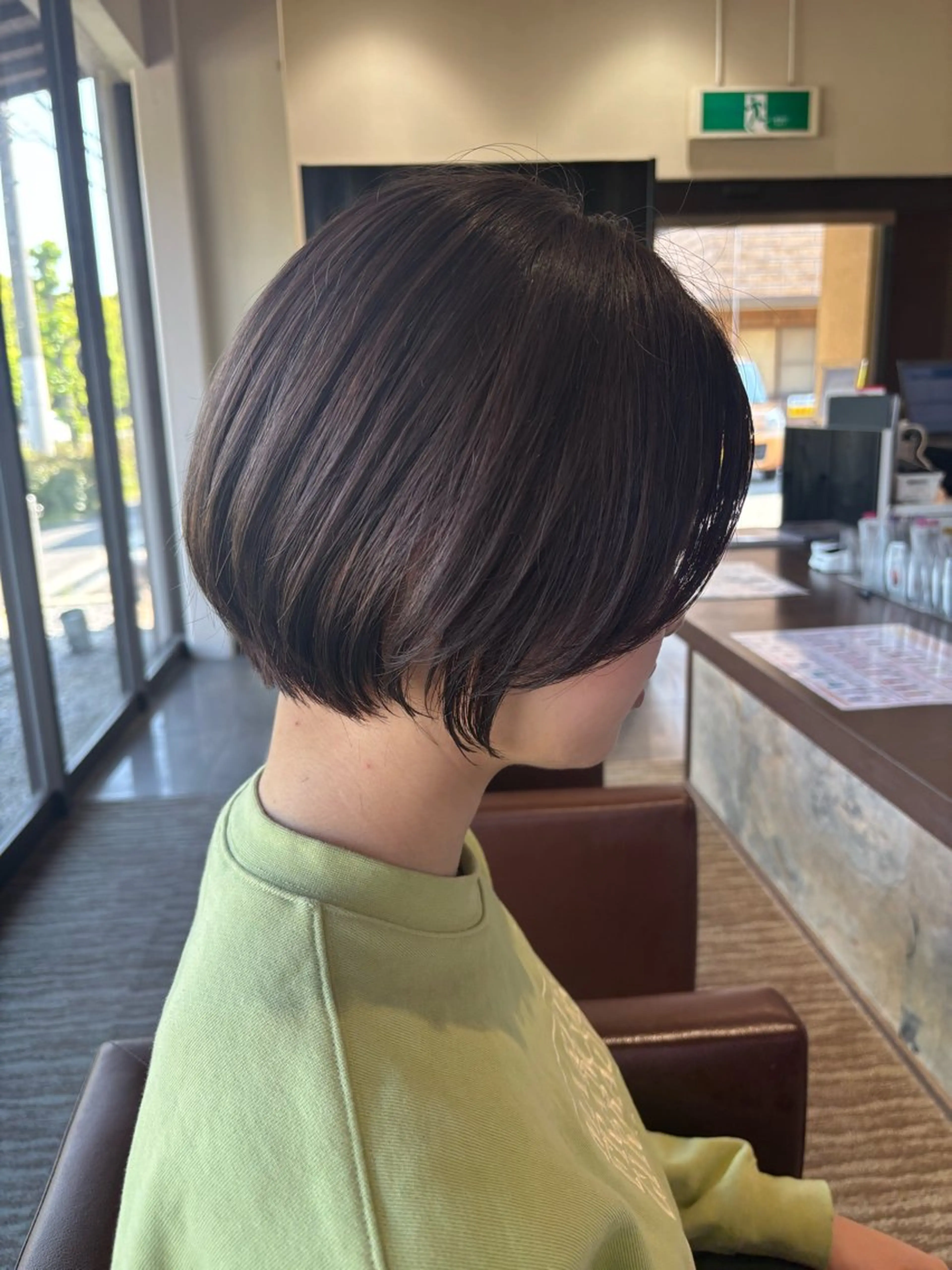 ショート ショートボブ ボブ ショートヘア 衣畑 綾香のヘアスタイル