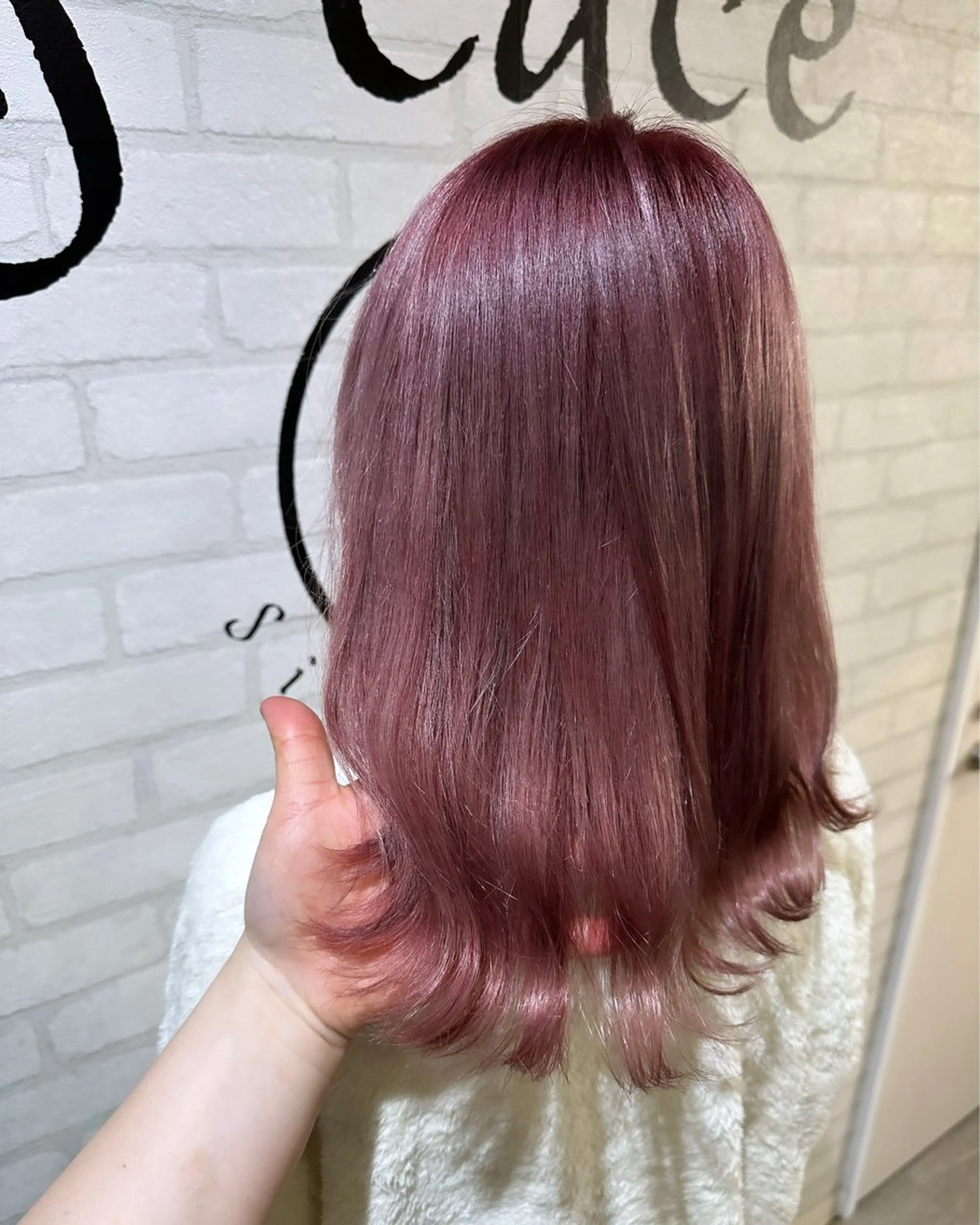 ミディアム カラー ヘアカラー トリートメント hair studio Peace所属・浅野 真惟のマツエク・マツパデザイン
