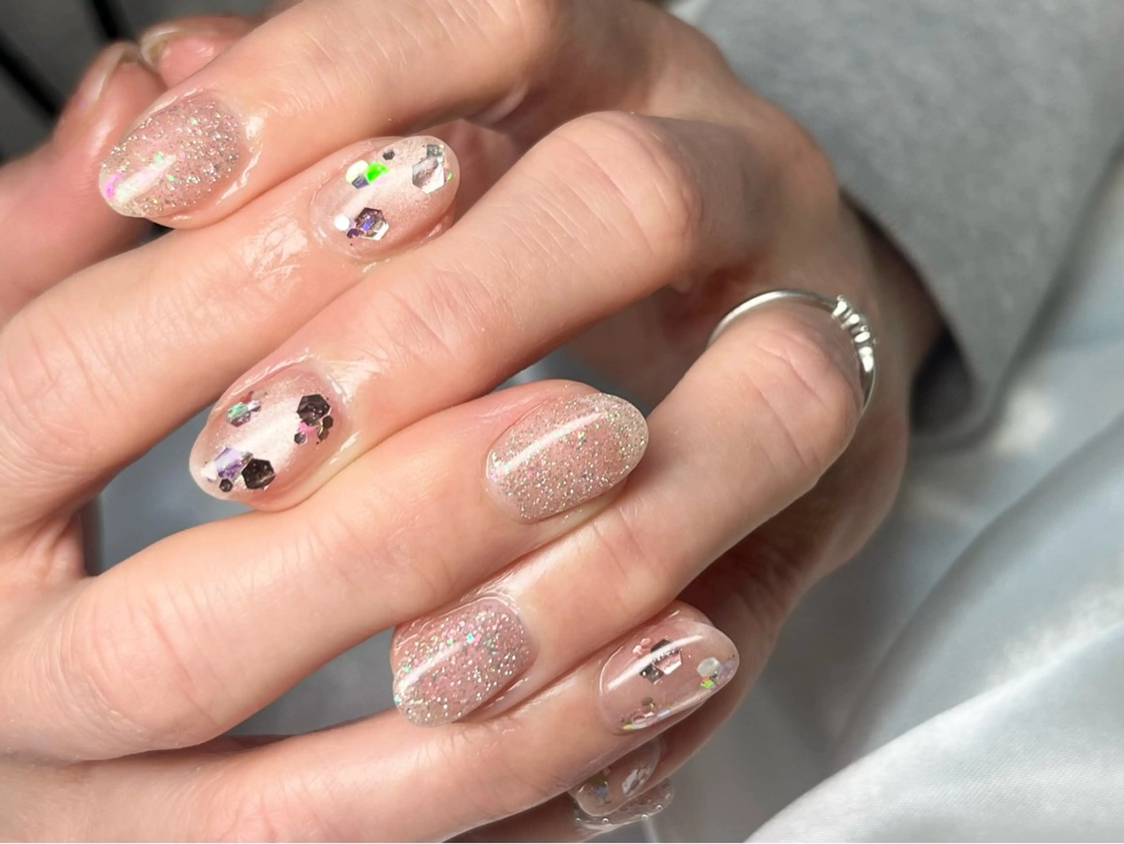 ネイル ハンドネイル Queennail 北堀江Yumiのネイルデザイン