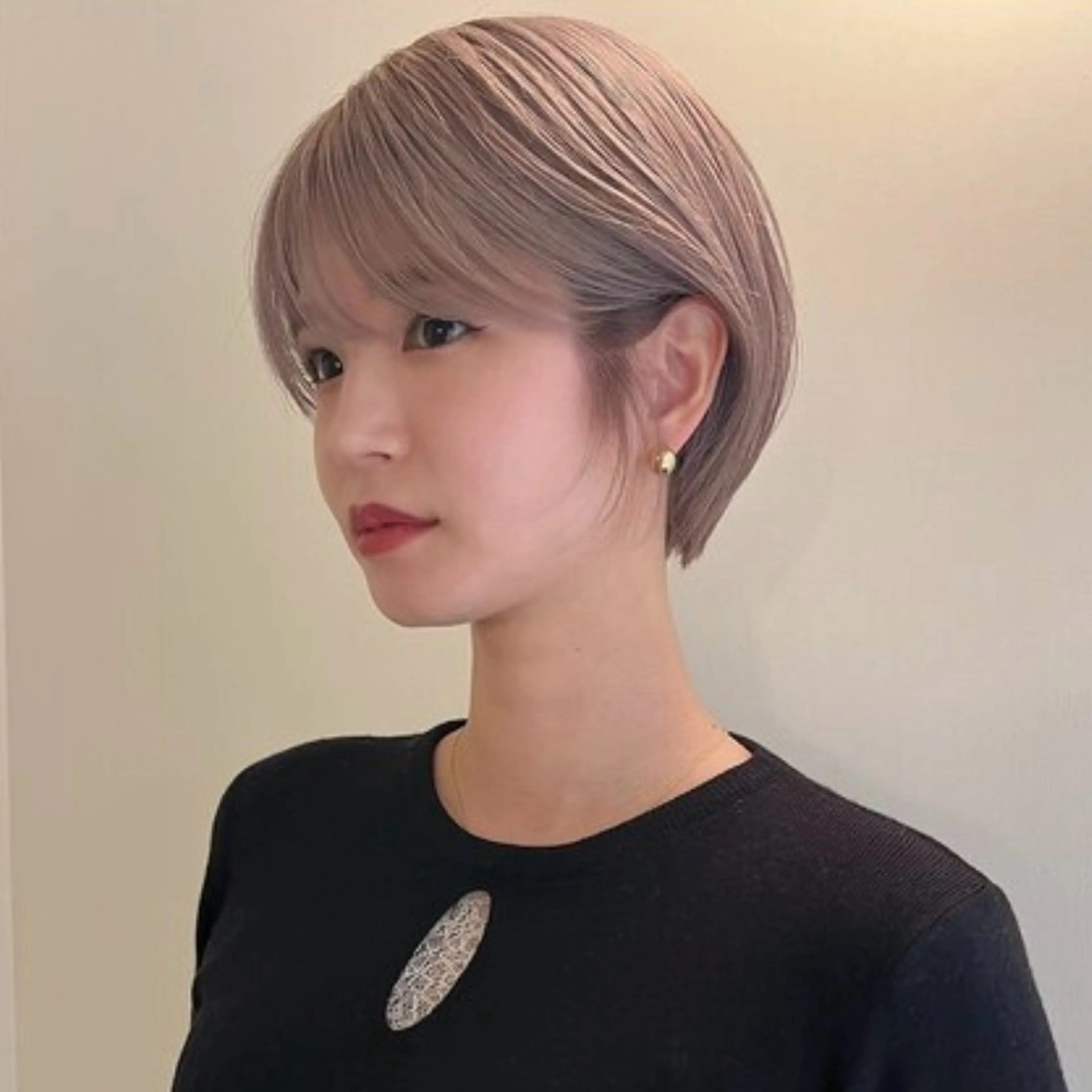 ショート ショートヘア yew scent所属・yuuka ショートのヘアスタイル