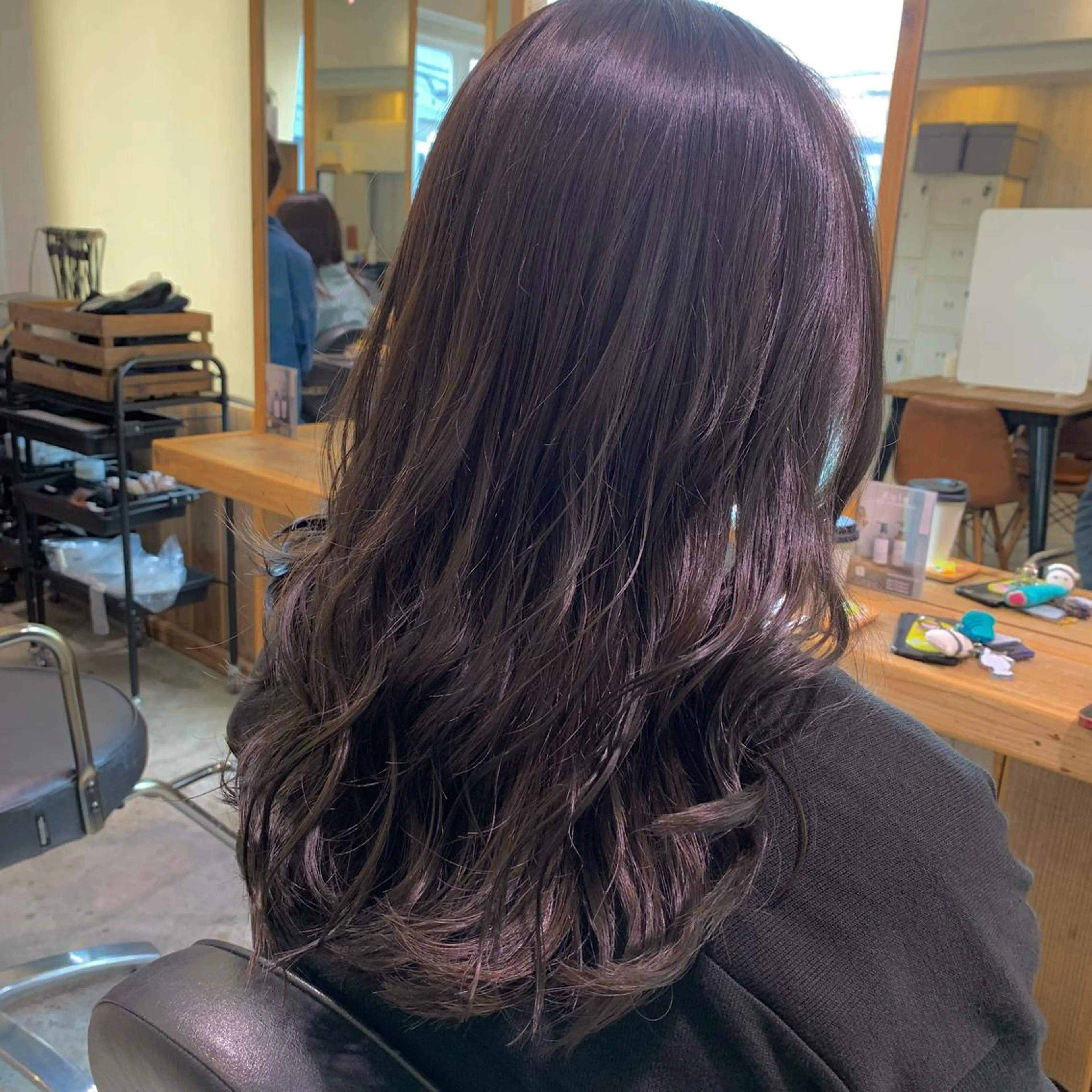 ロング カラー アディクシーカラー ヘアカラー トリートメント ノグチ ナツコのヘアスタイル